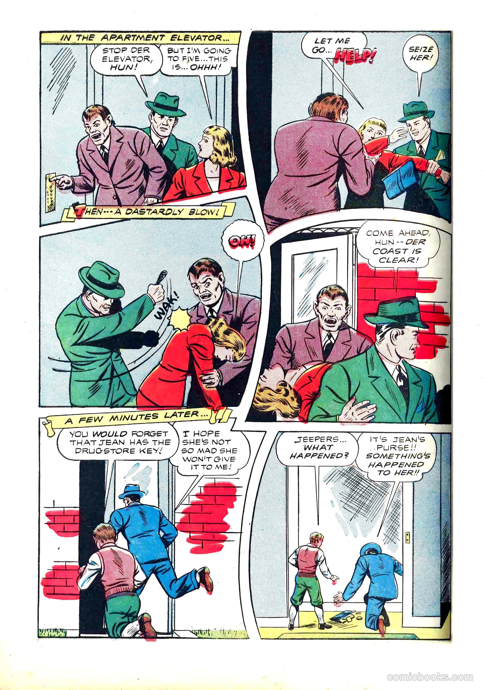 Exciting Comics #30 (1943) — page 8 of 60