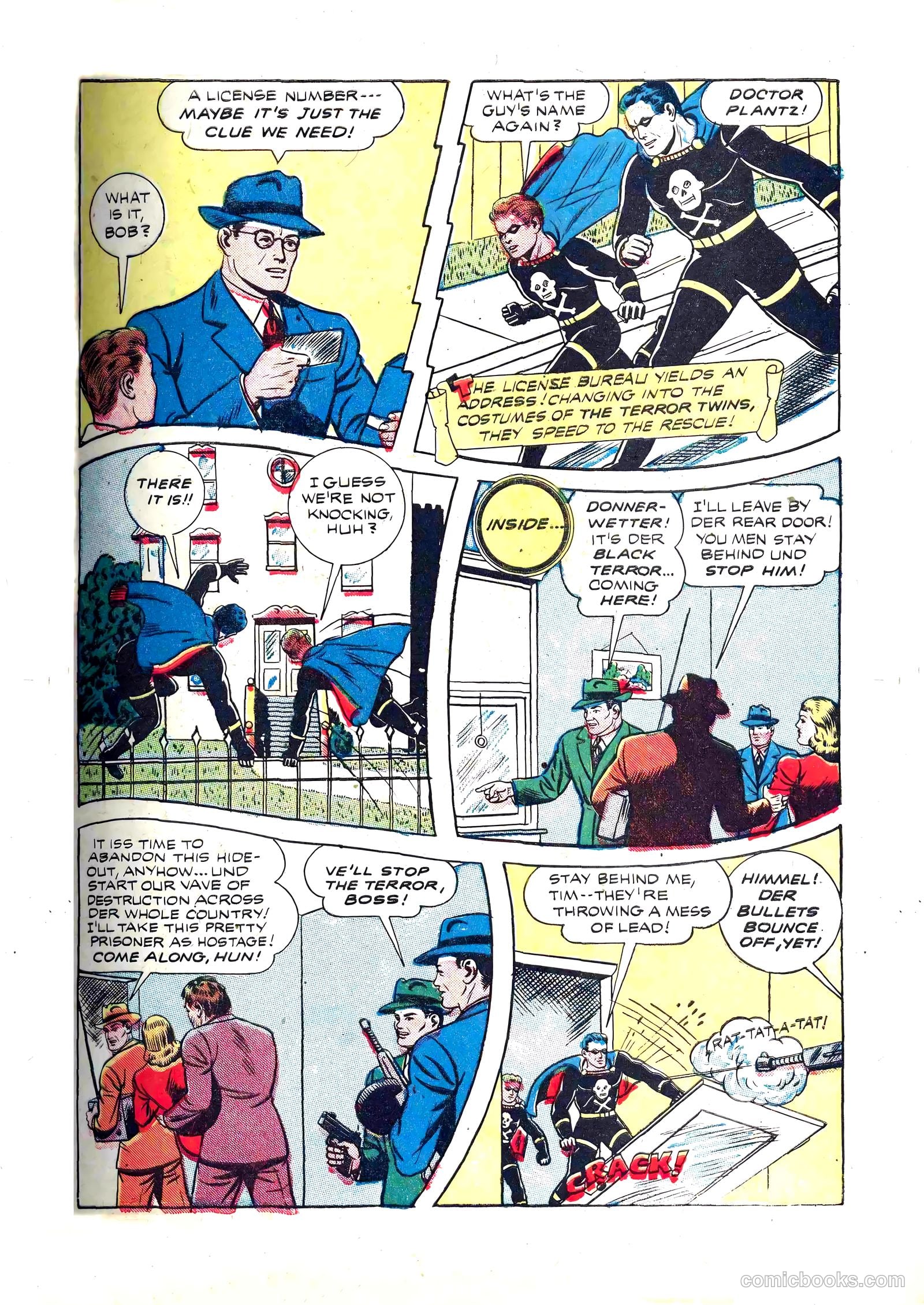 Exciting Comics #30 (1943) — page 9 of 60