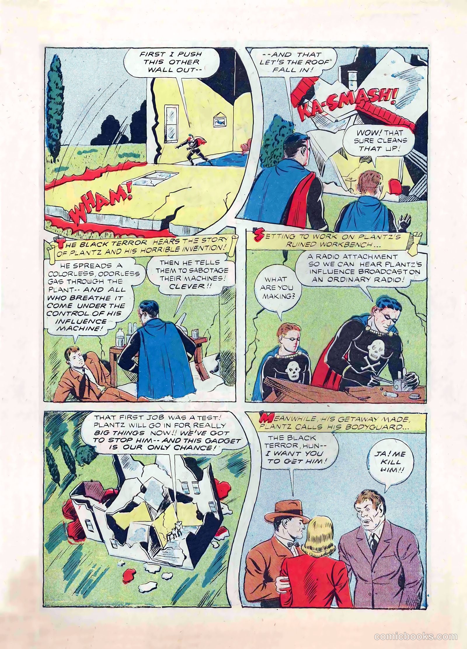 Exciting Comics #30 (1943) — page 11 of 60