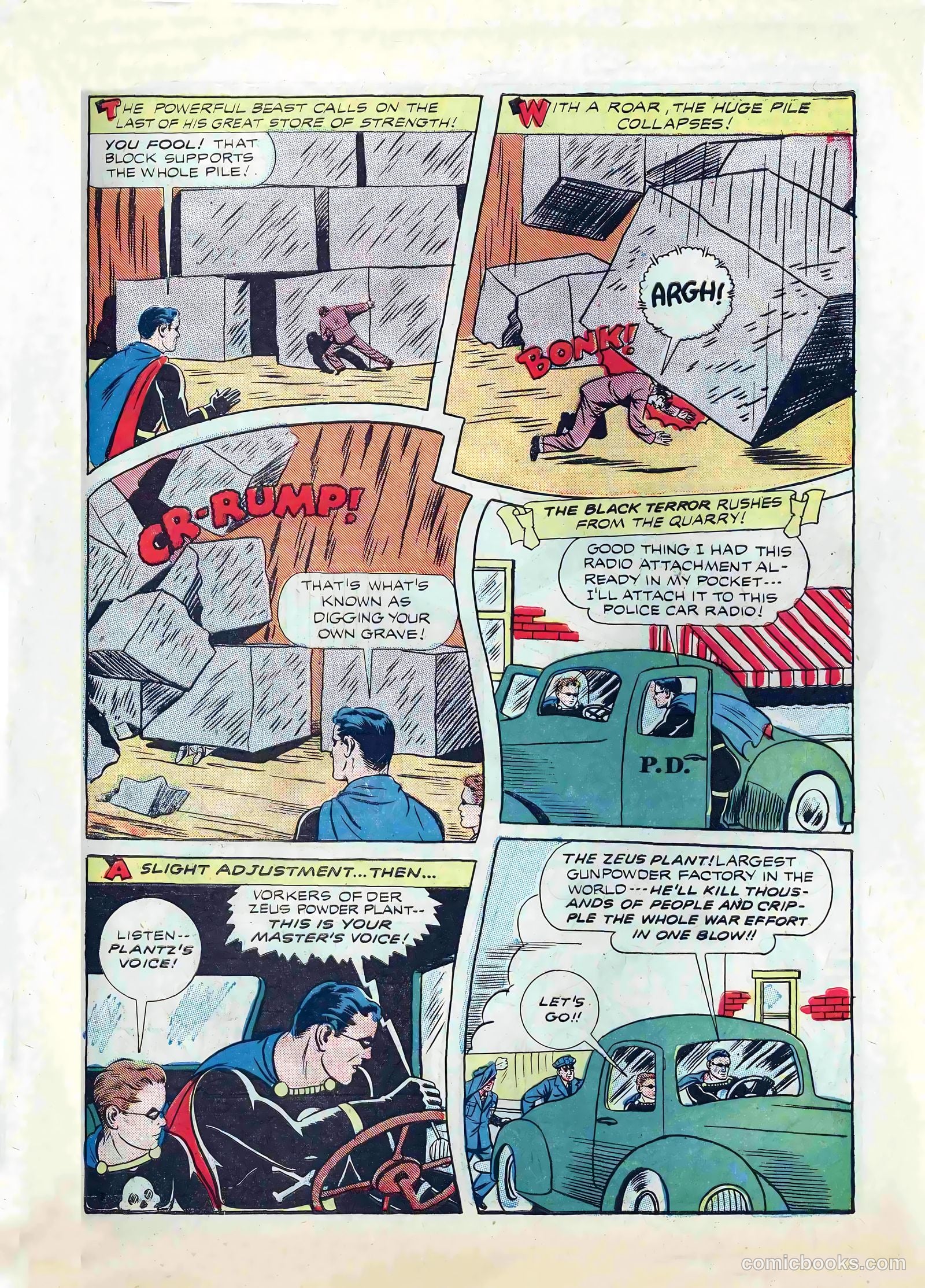 Exciting Comics #30 (1943) — page 15 of 60