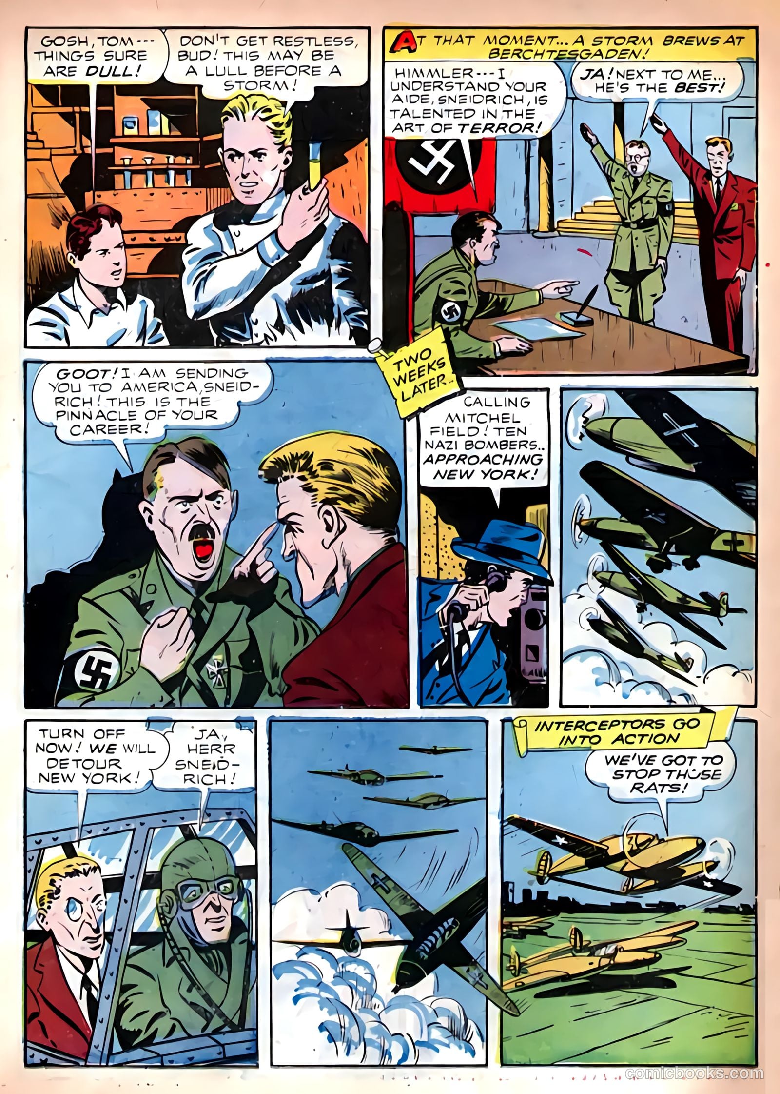 Exciting Comics #30 (1943) — page 19 of 60