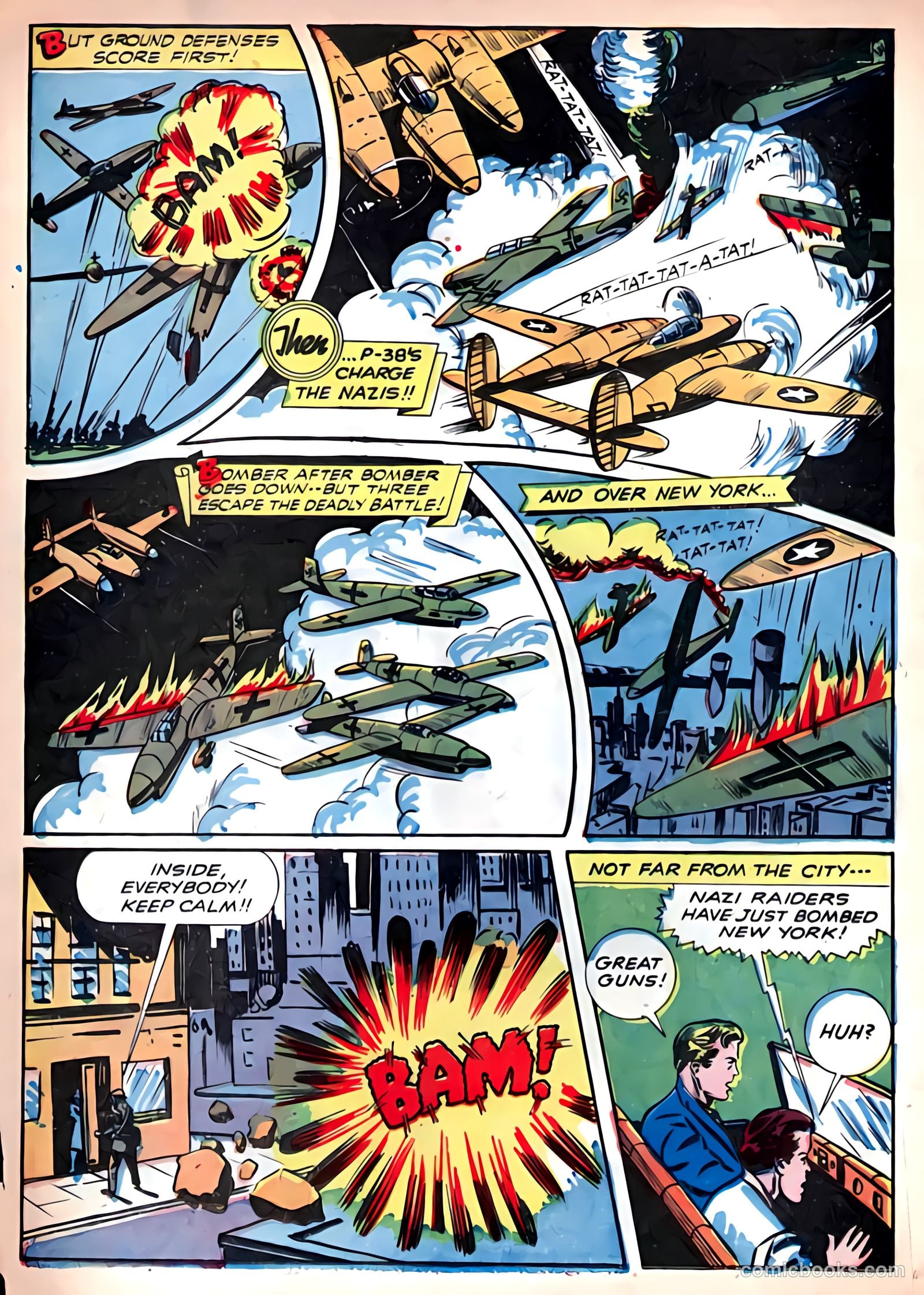 Exciting Comics #30 (1943) — page 20 of 60