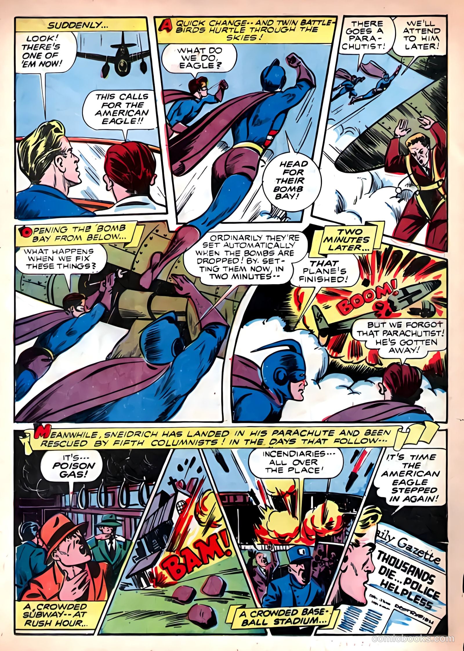 Exciting Comics #30 (1943) — page 21 of 60