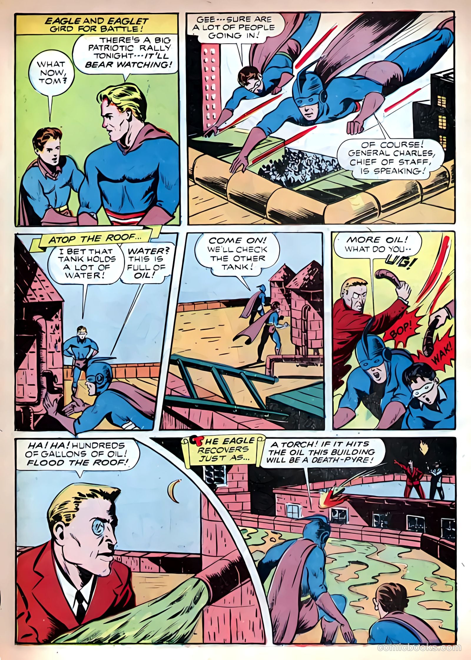 Exciting Comics #30 (1943) — page 22 of 60