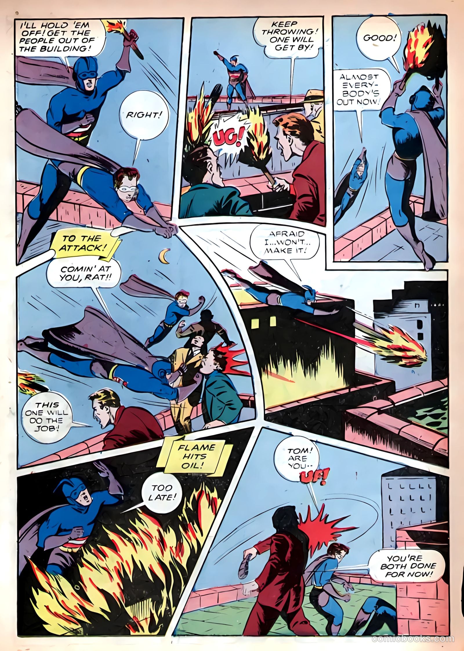 Exciting Comics #30 (1943) — page 23 of 60