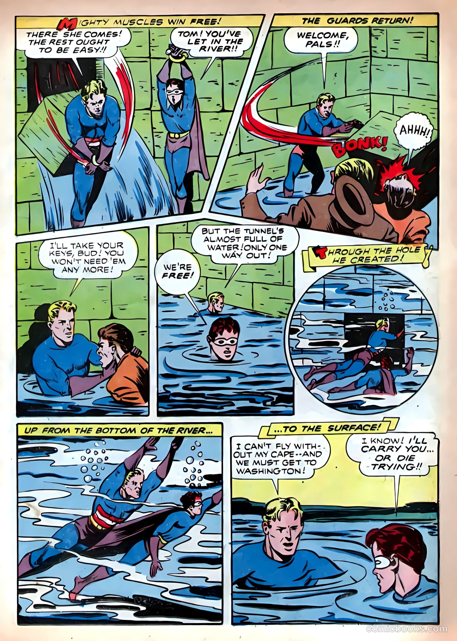 Exciting Comics #30 (1943) — page 25 of 60