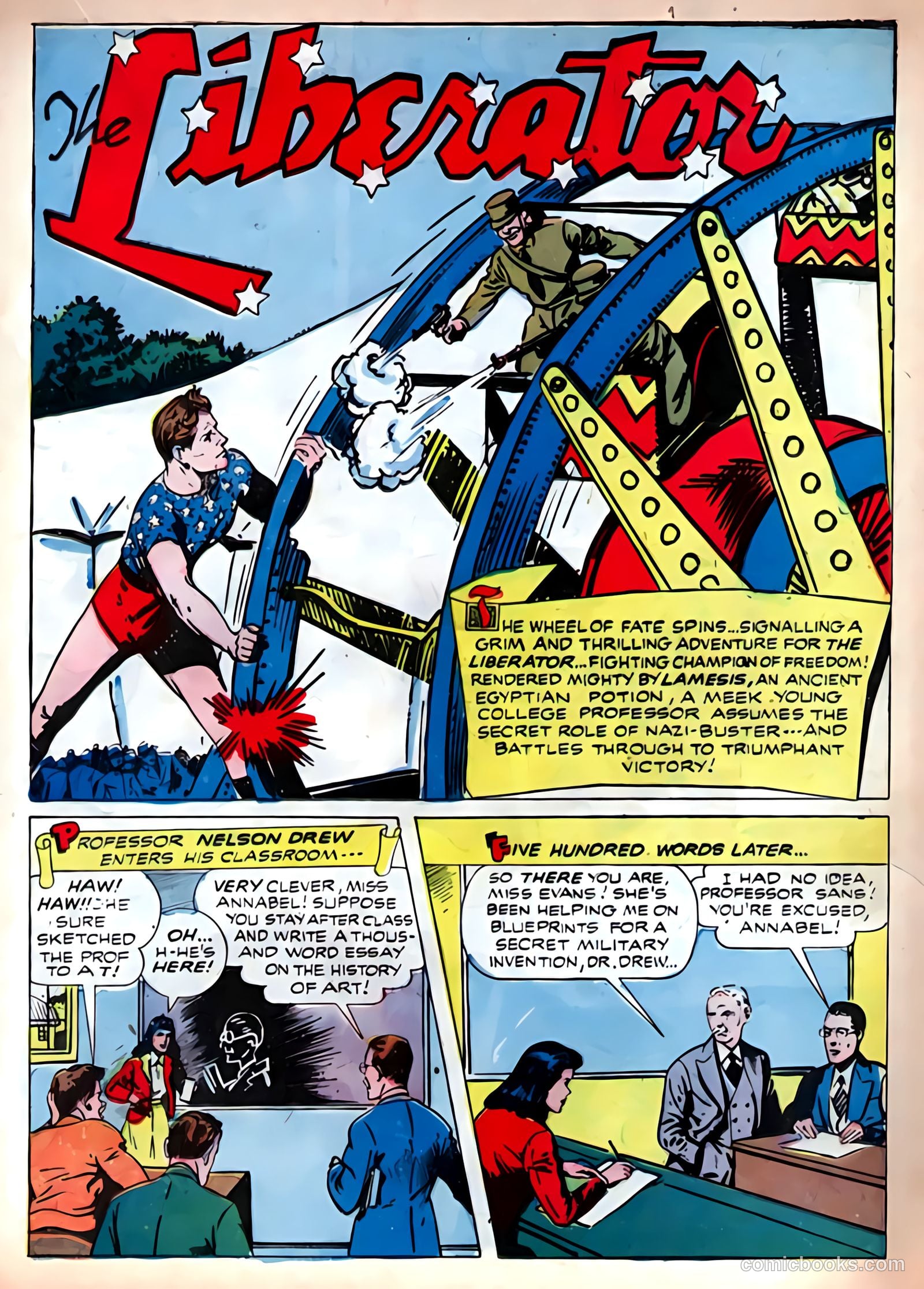 Exciting Comics #30 (1943) — page 29 of 60