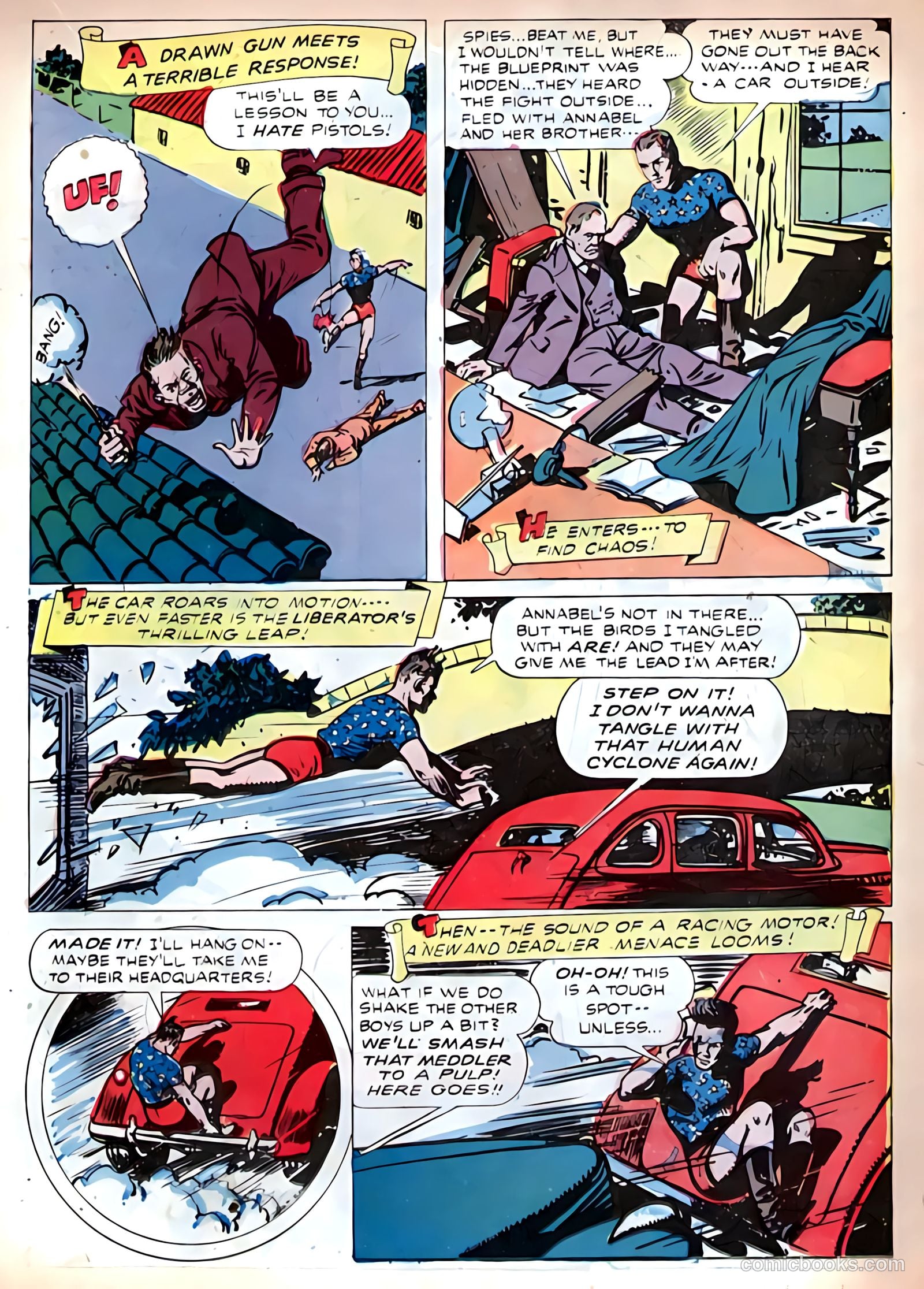 Exciting Comics #30 (1943) — page 31 of 60