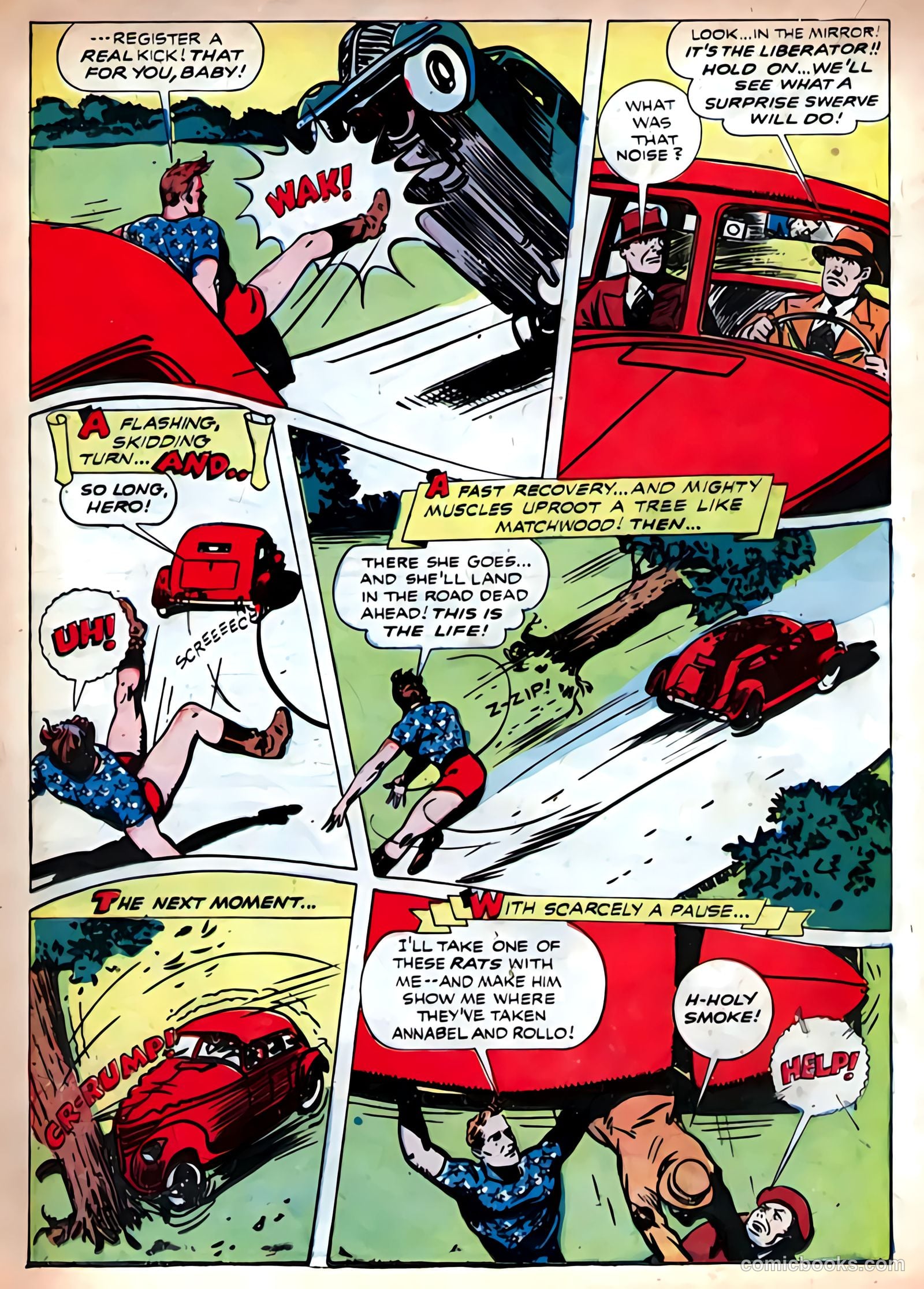 Exciting Comics #30 (1943) — page 32 of 60