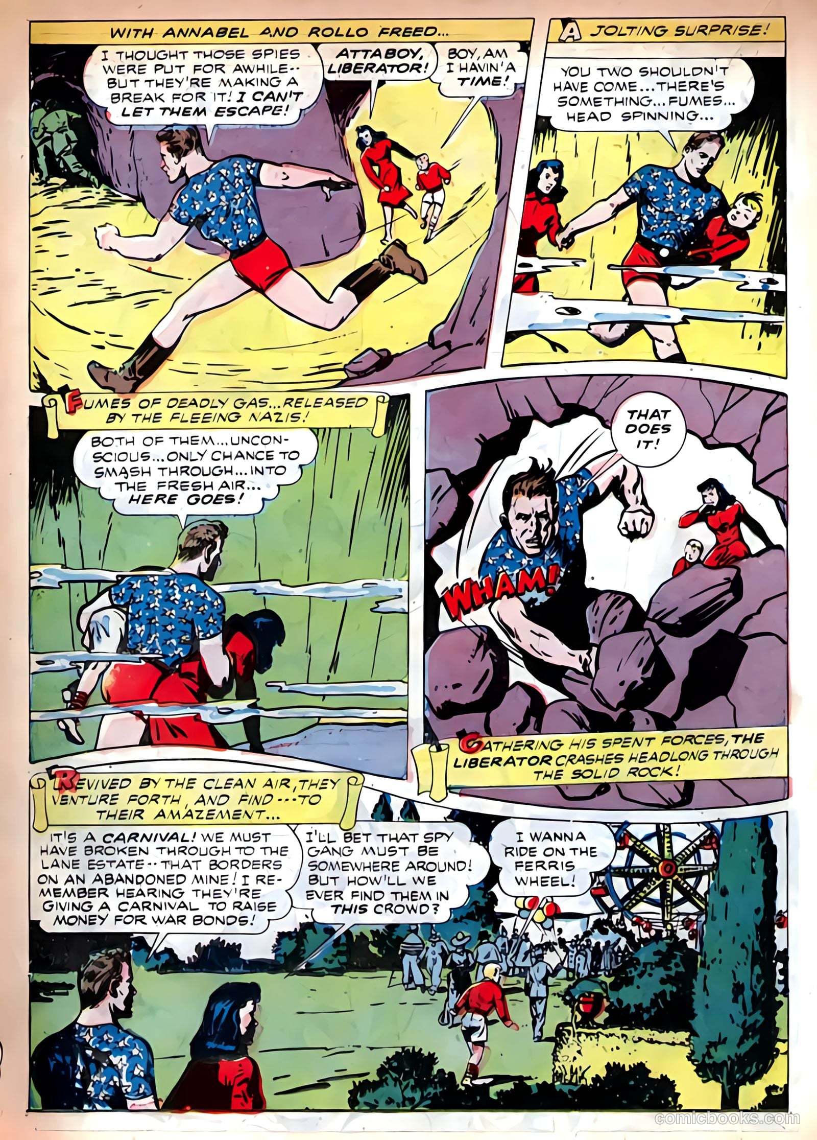 Exciting Comics #30 (1943) — page 34 of 60