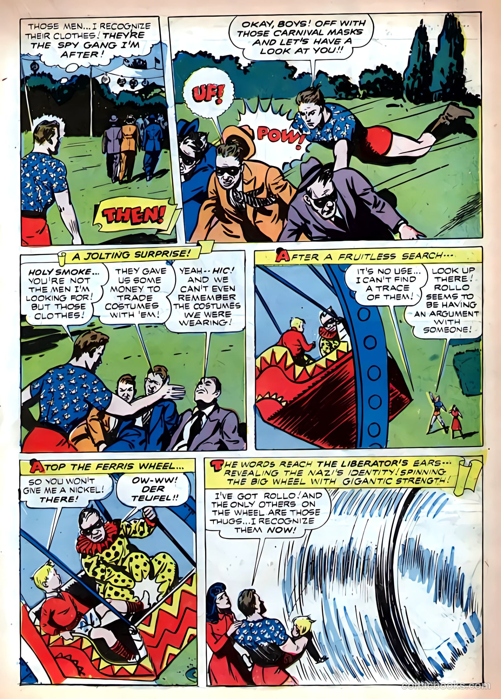 Exciting Comics #30 (1943) — page 35 of 60