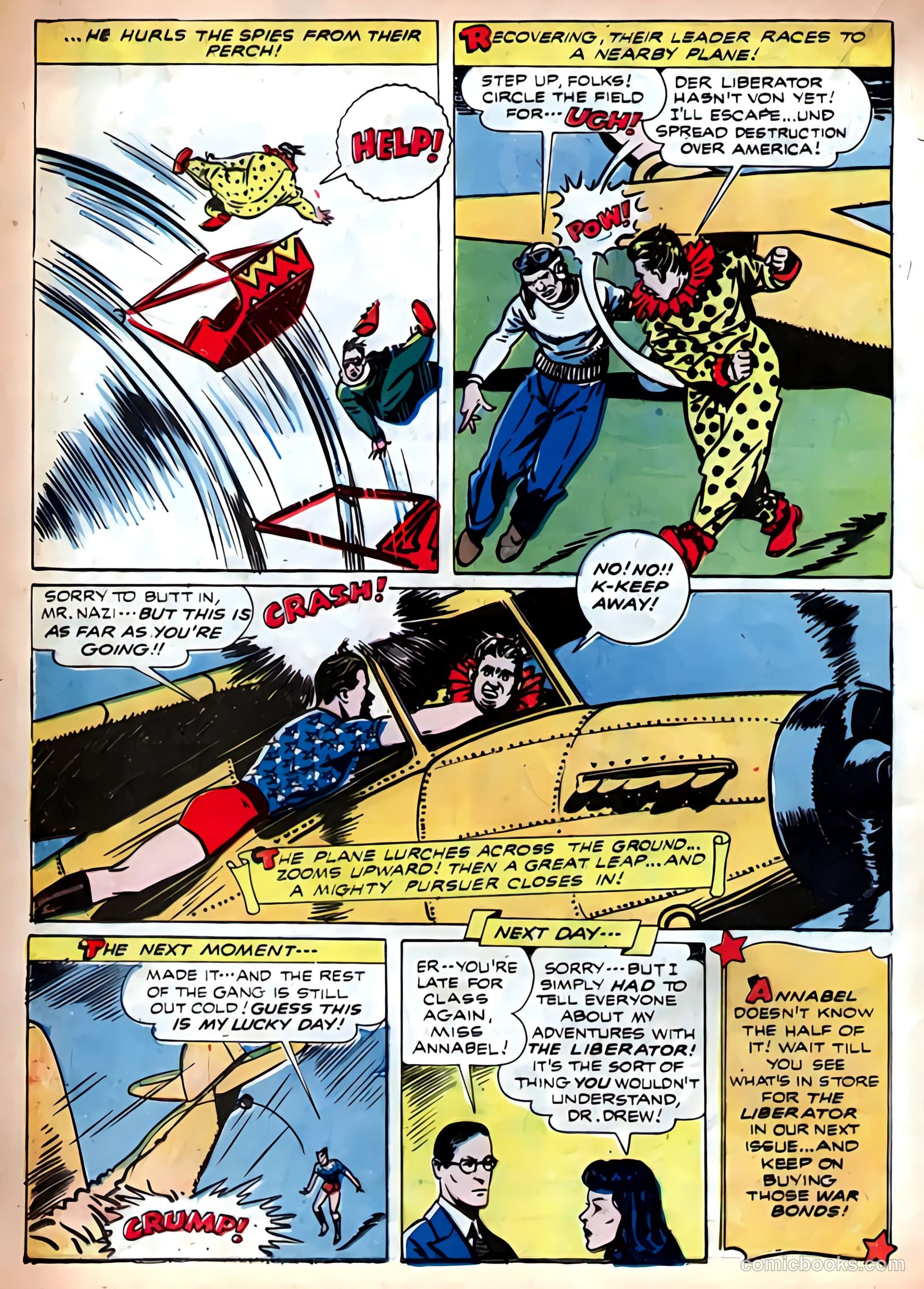 Exciting Comics #30 (1943) — page 36 of 60