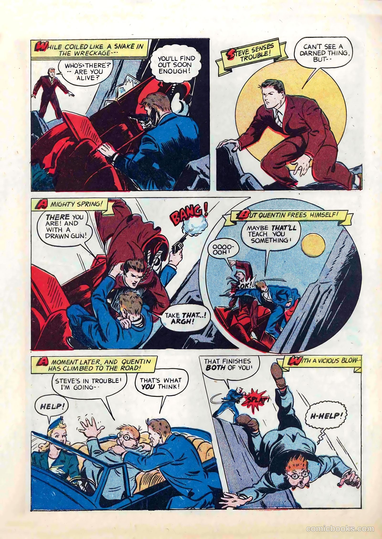 Exciting Comics #30 (1943) — page 47 of 60