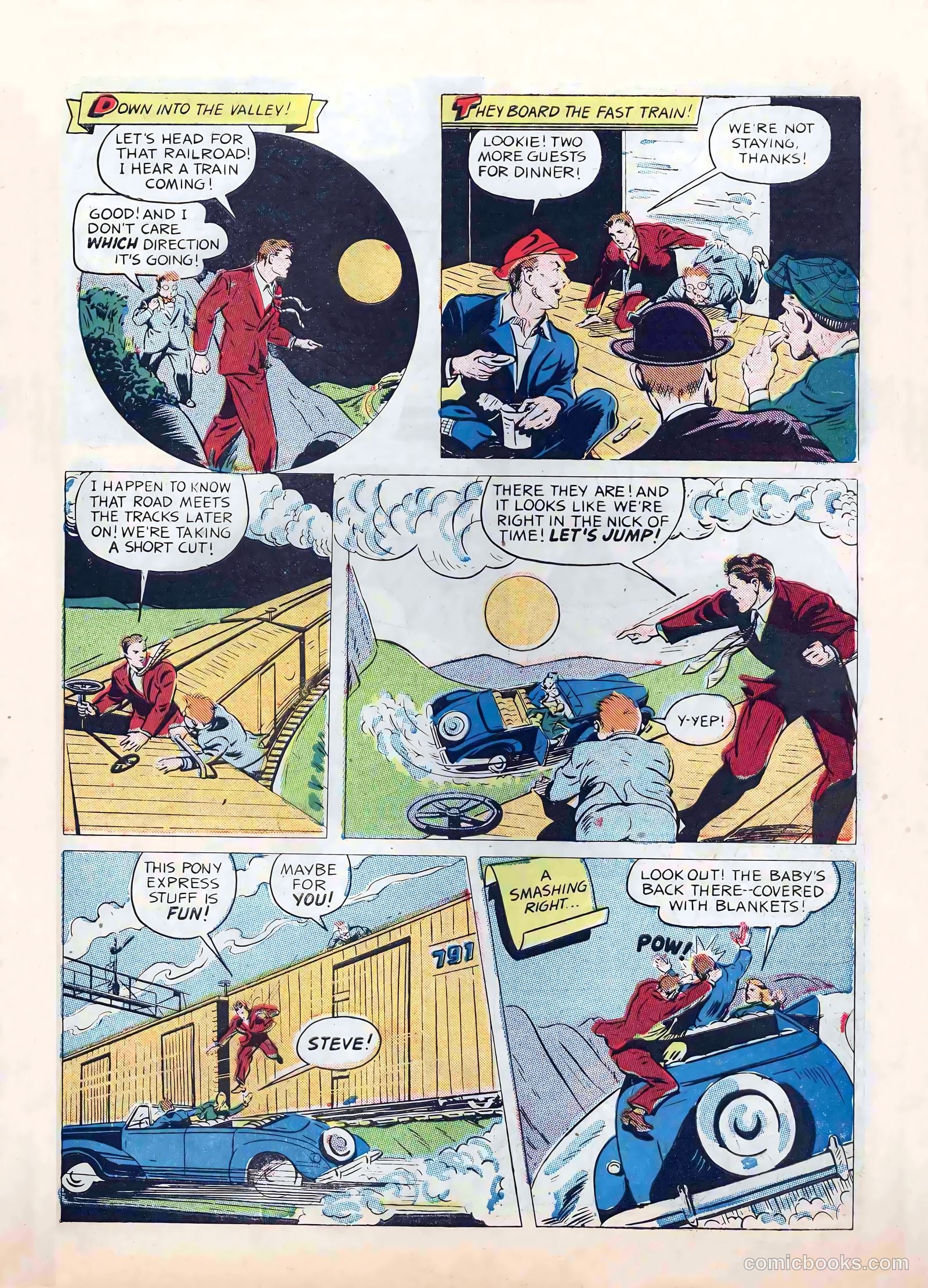 Exciting Comics #30 (1943) — page 49 of 60