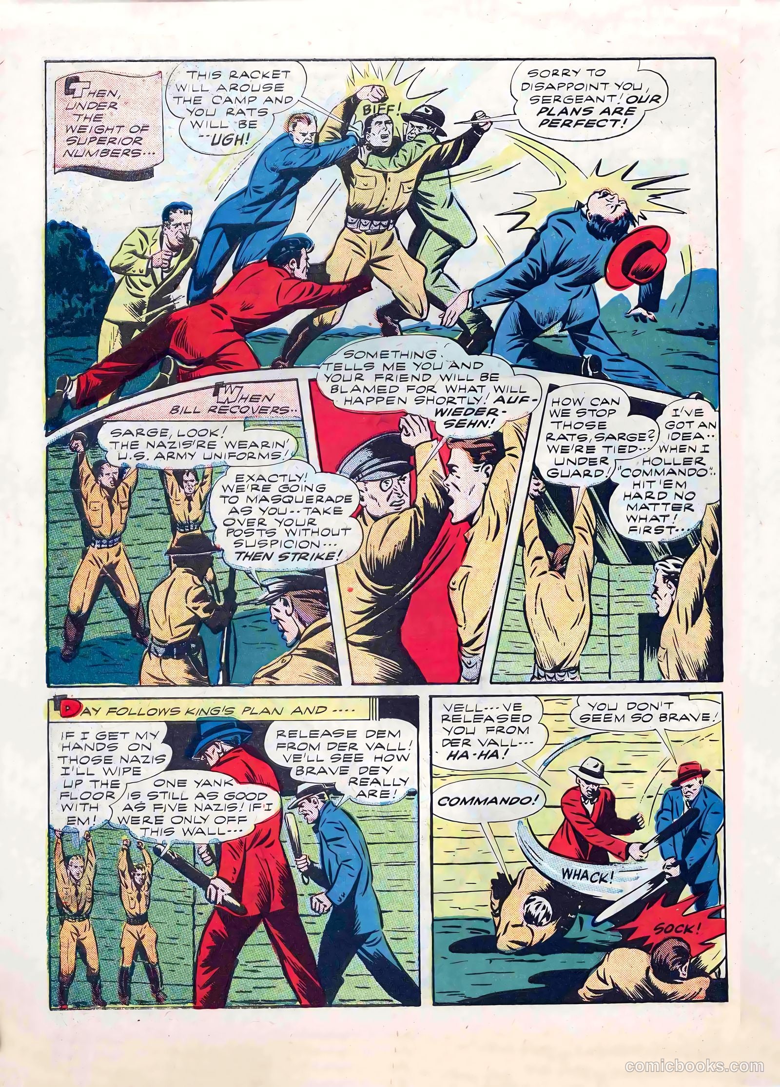 Exciting Comics #30 (1943) — page 54 of 60