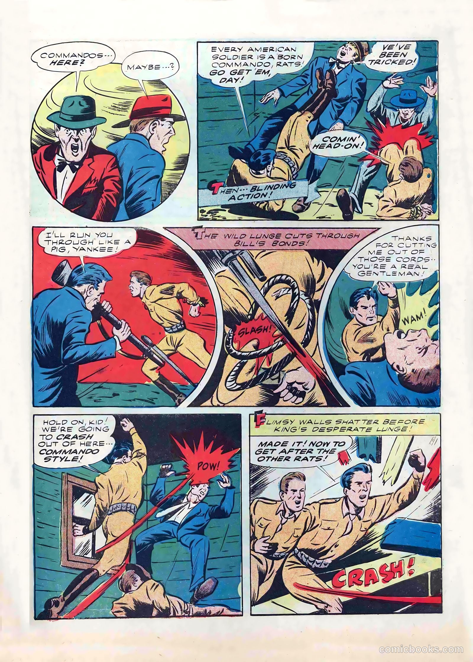 Exciting Comics #30 (1943) — page 55 of 60