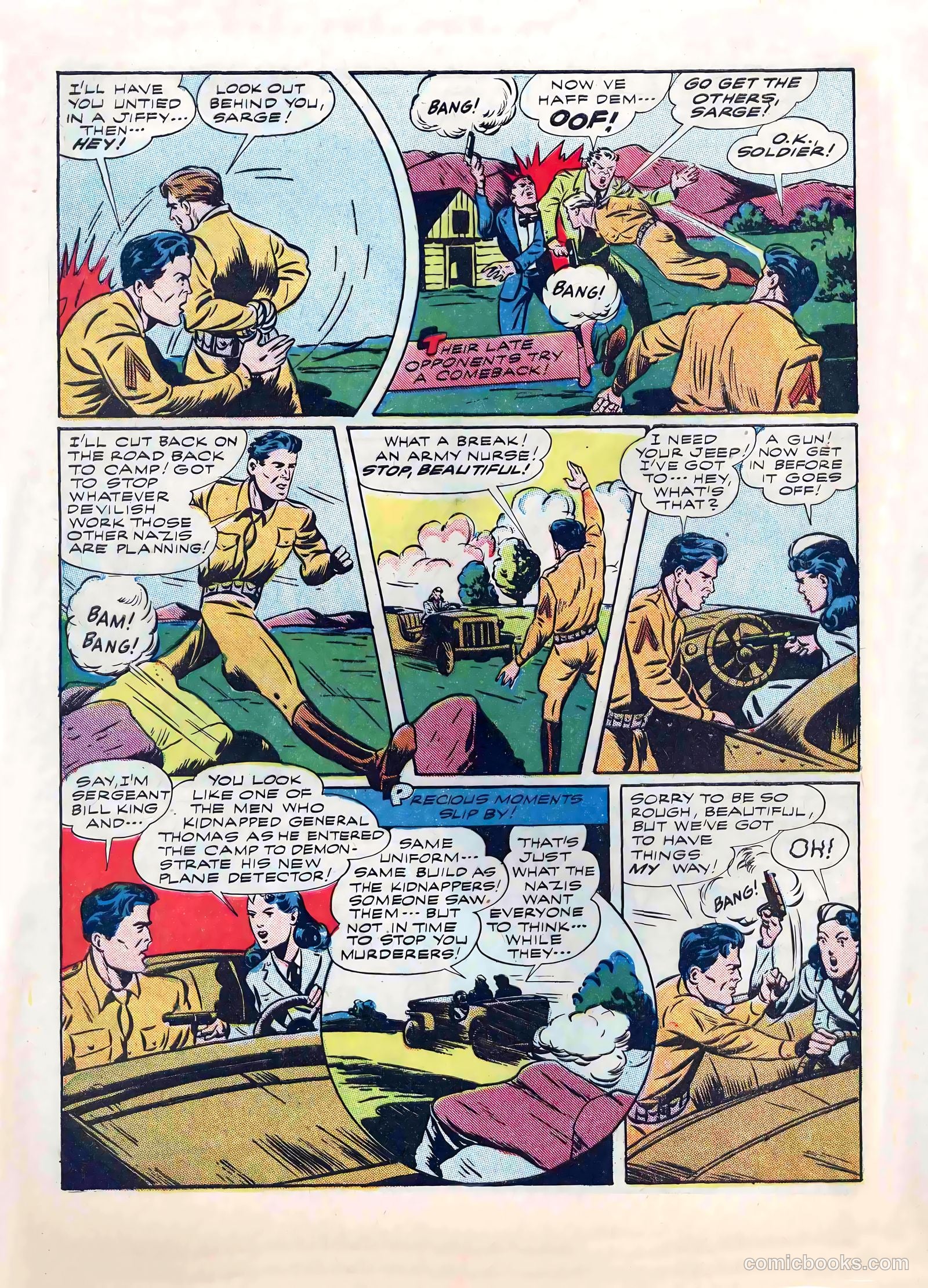 Exciting Comics #30 (1943) — page 56 of 60