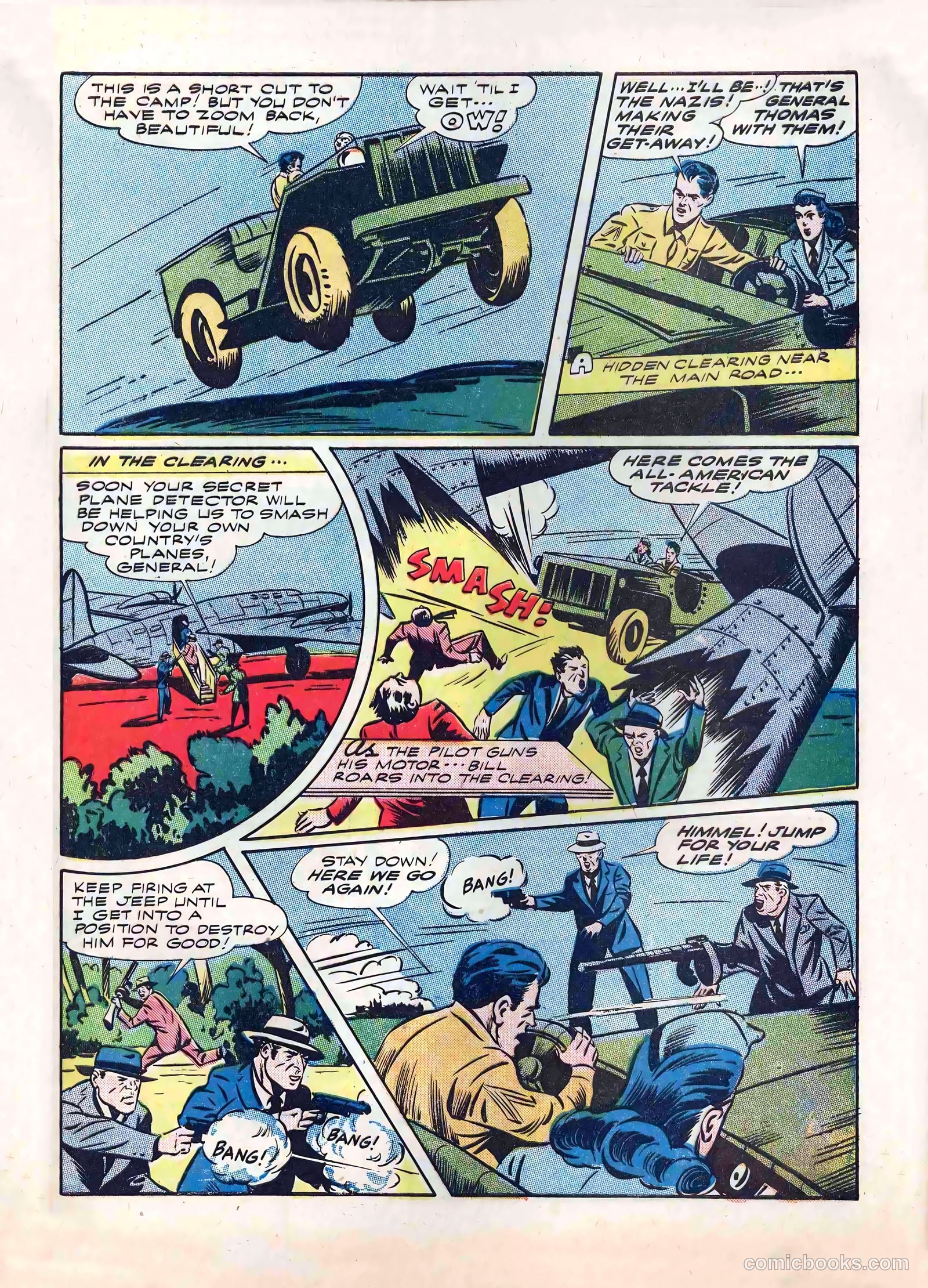 Exciting Comics #30 (1943) — page 57 of 60