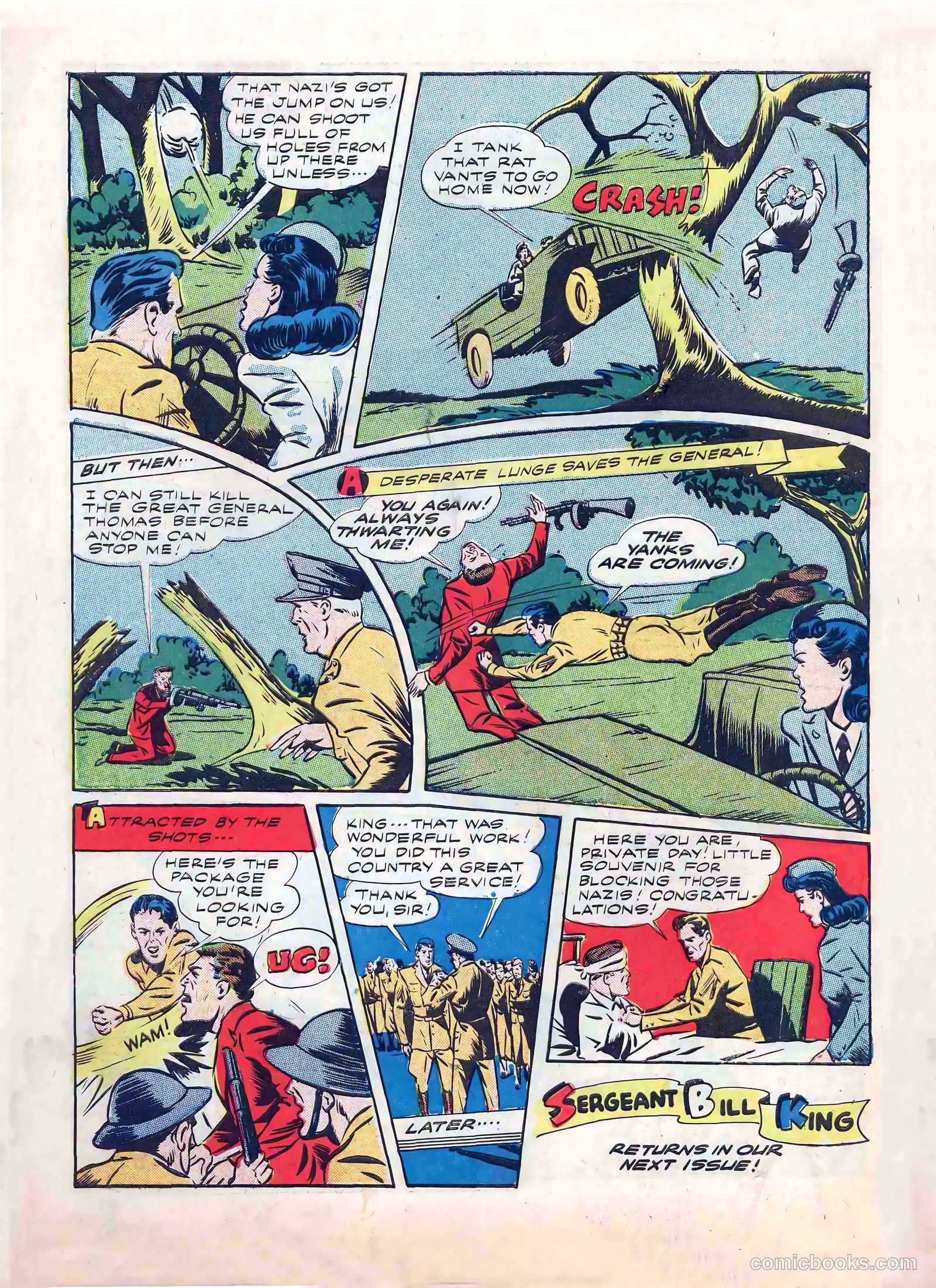 Exciting Comics #30 (1943) — page 58 of 60