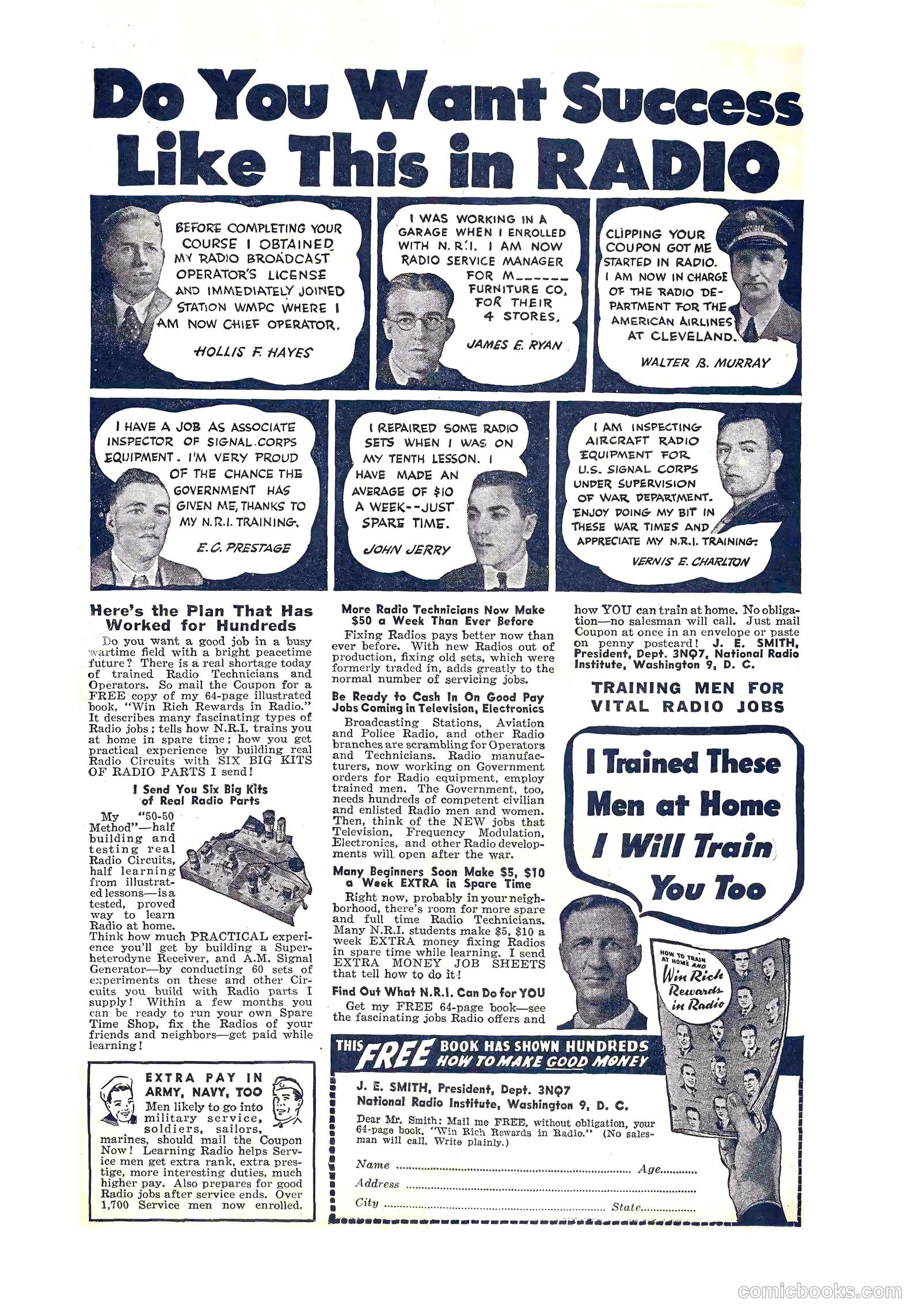 Exciting Comics #30 (1943) — page 59 of 60