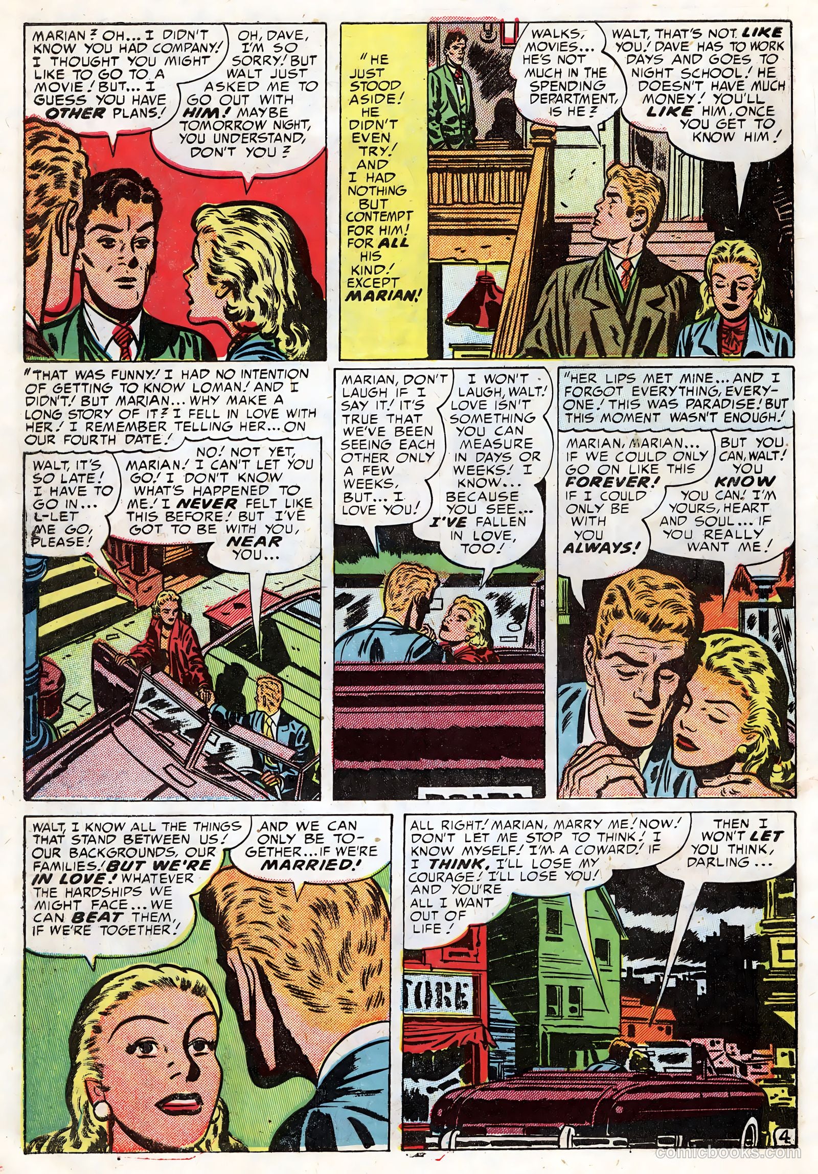 Young Romance #60 (1953) — page 6 of 37