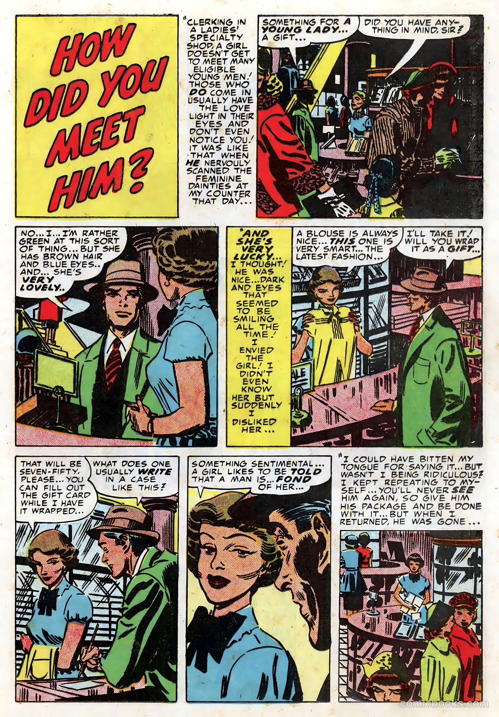 Young Romance #60 (1953) — page 25 of 37