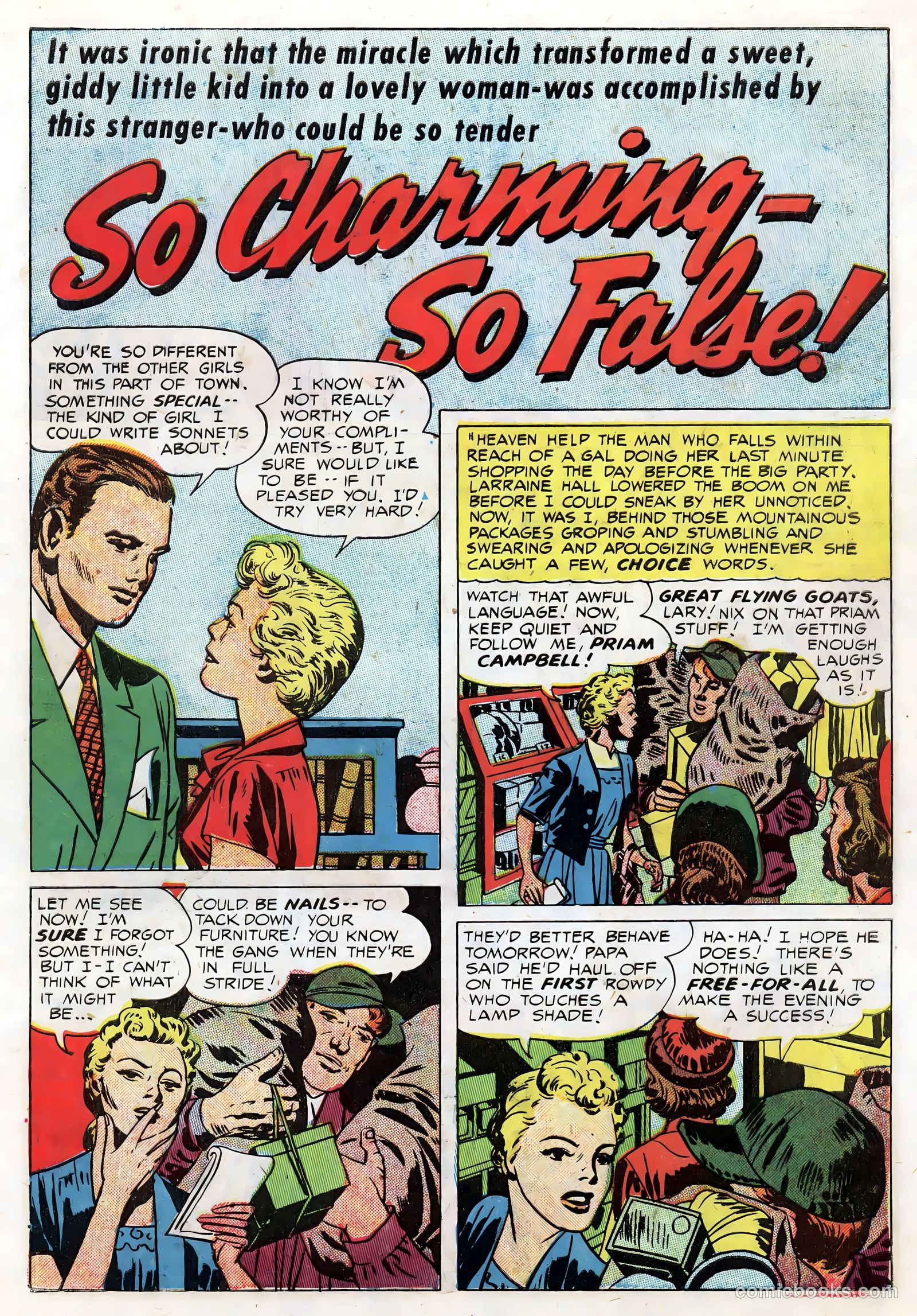 Young Romance #60 (1953) — page 27 of 37