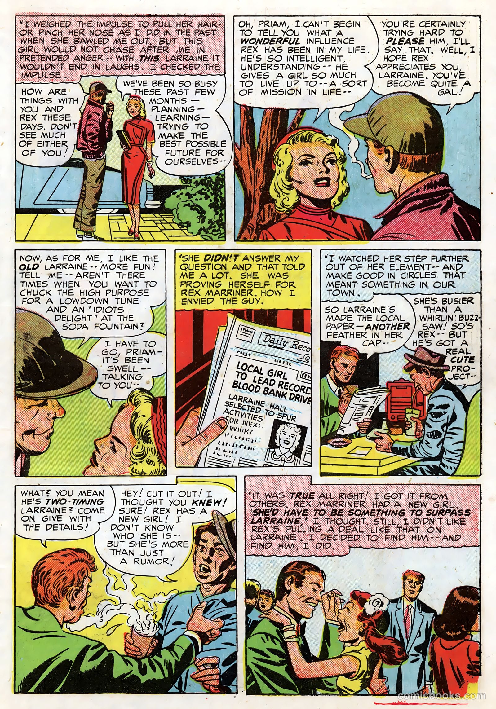 Young Romance #60 (1953) — page 31 of 37