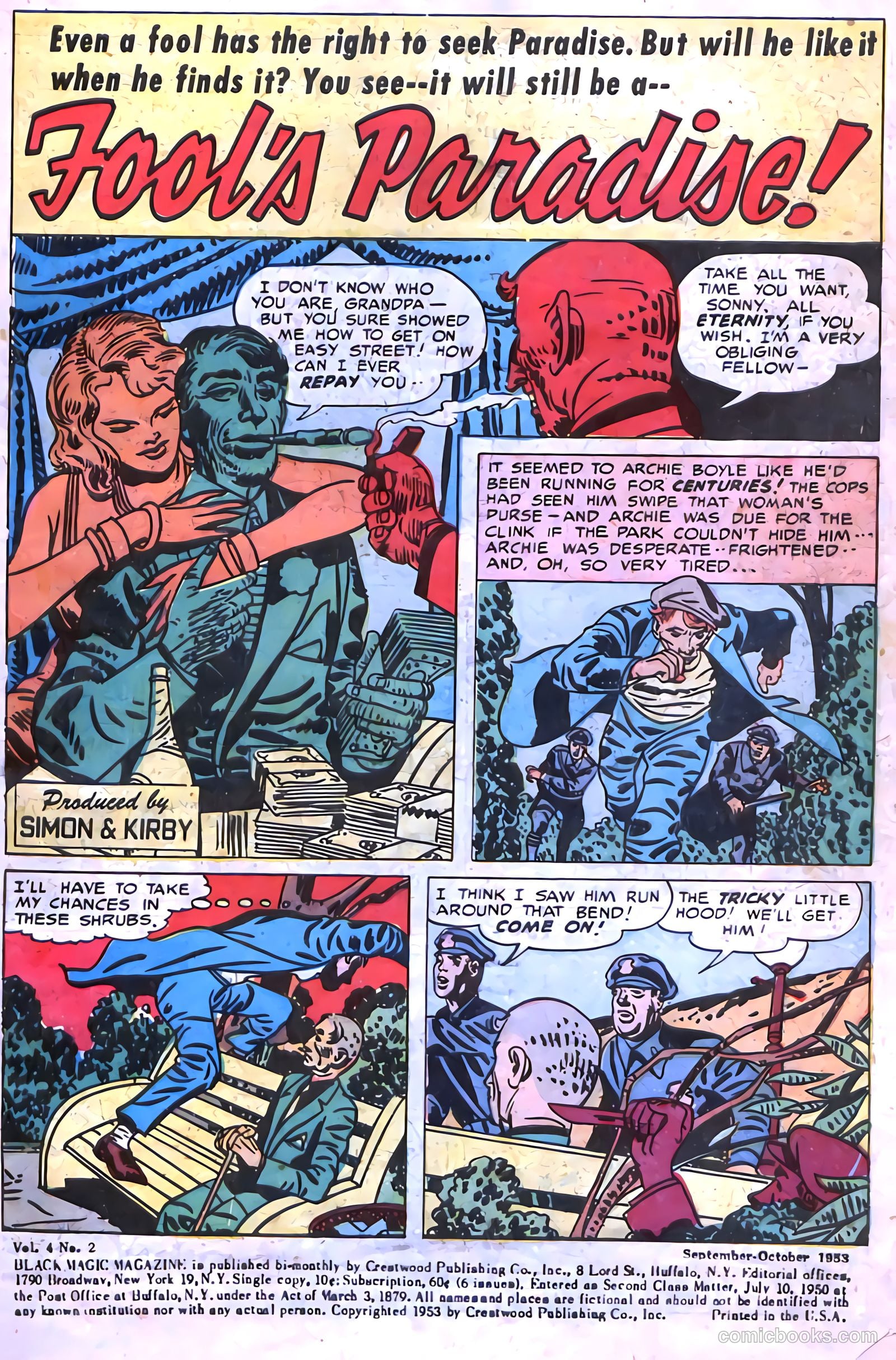 Black Magic #26 (1953) — page 3 of 36