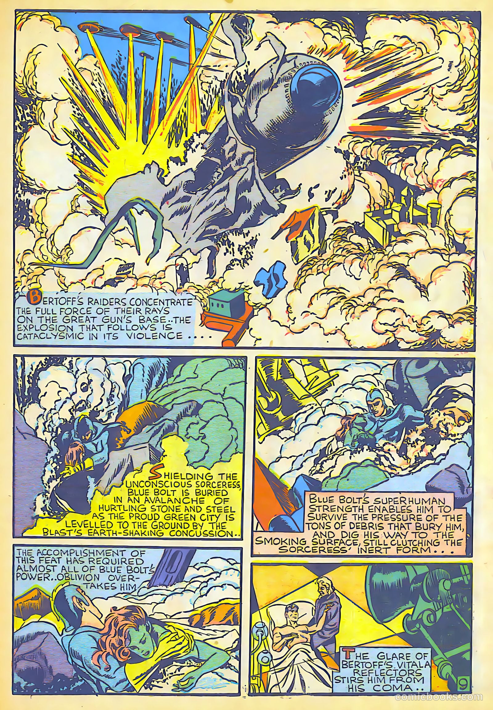 Blue Bolt #6 (1944) — page 3 of 68
