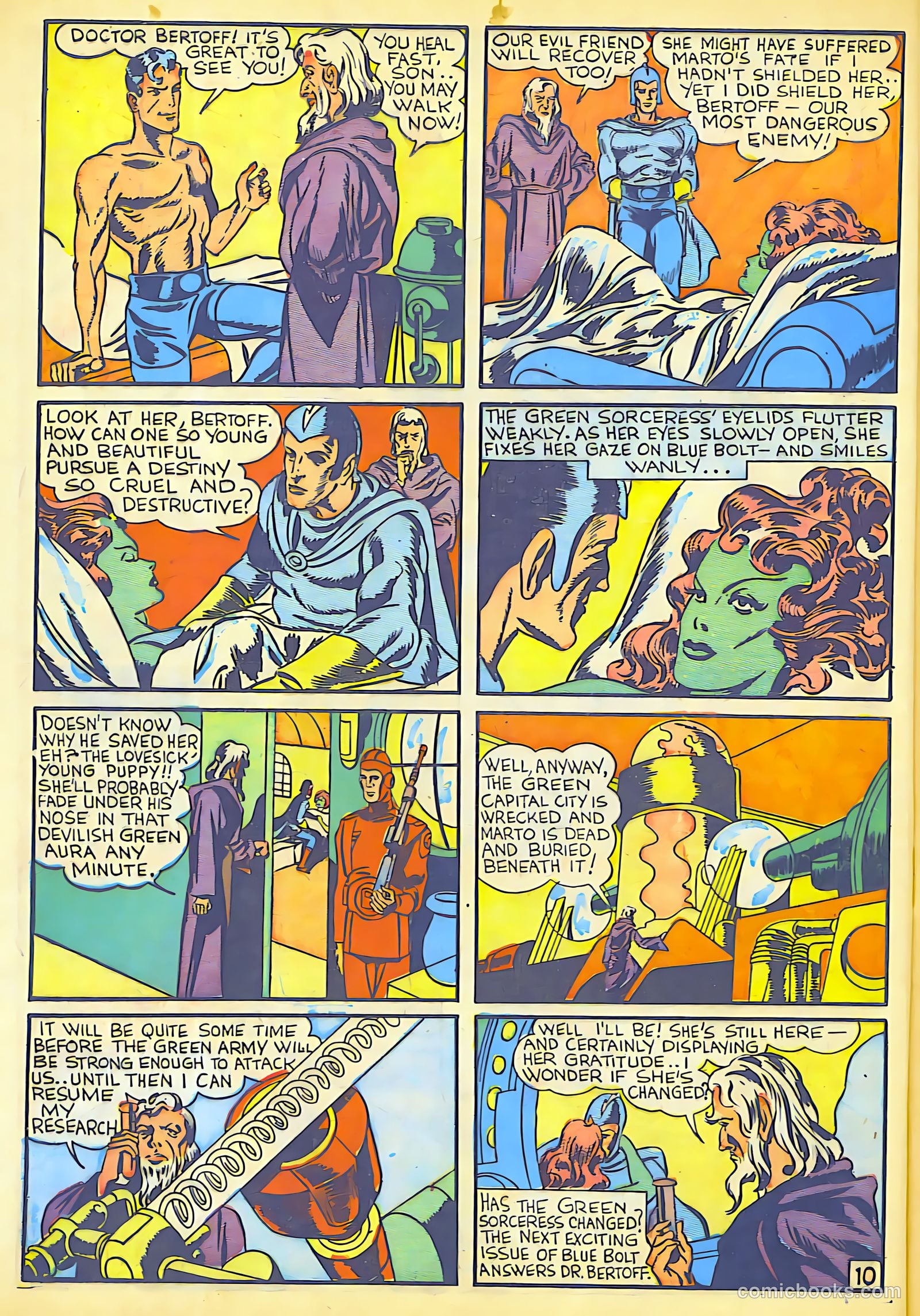 Blue Bolt #6 (1944) — page 4 of 68