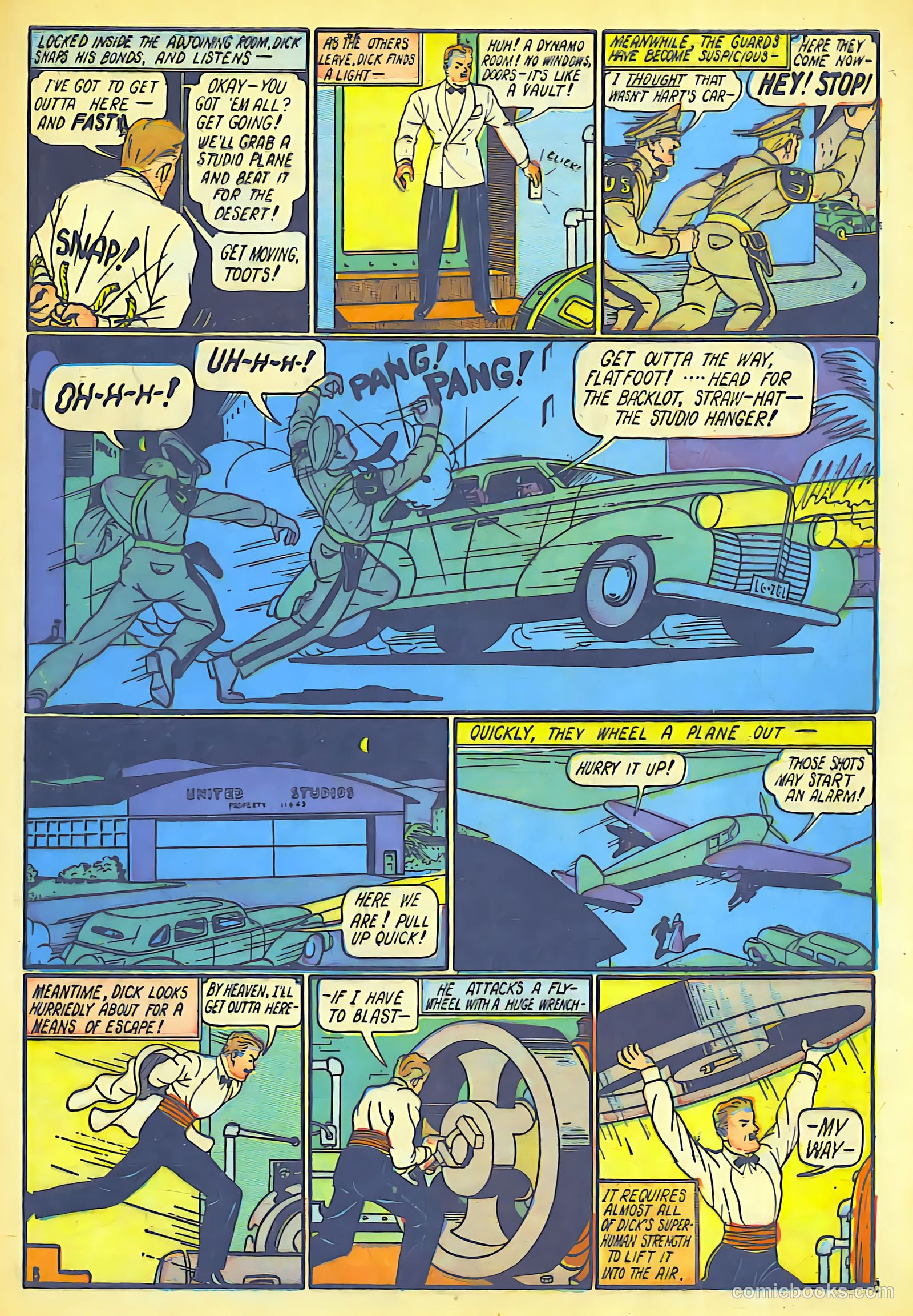 Blue Bolt #6 (1944) — page 9 of 68