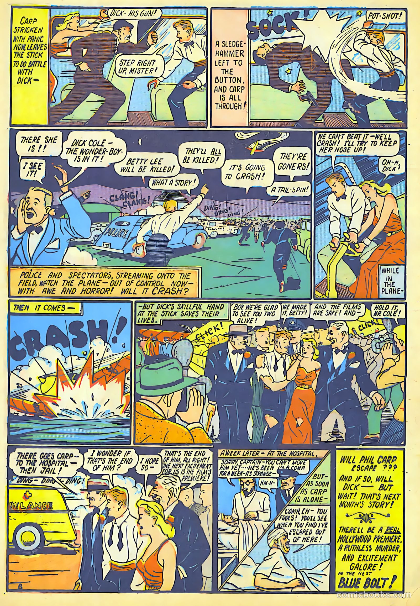 Blue Bolt #6 (1944) — page 13 of 68