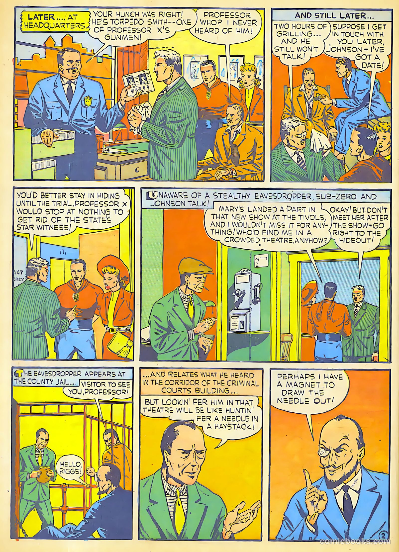 Blue Bolt #6 (1944) — page 15 of 68