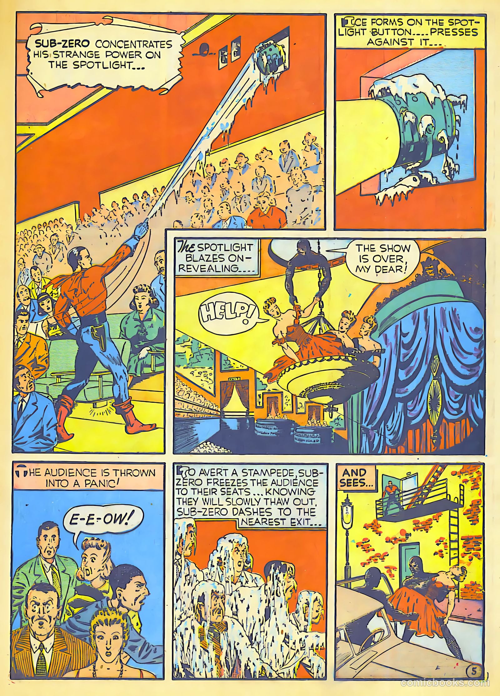Blue Bolt #6 (1944) — page 18 of 68