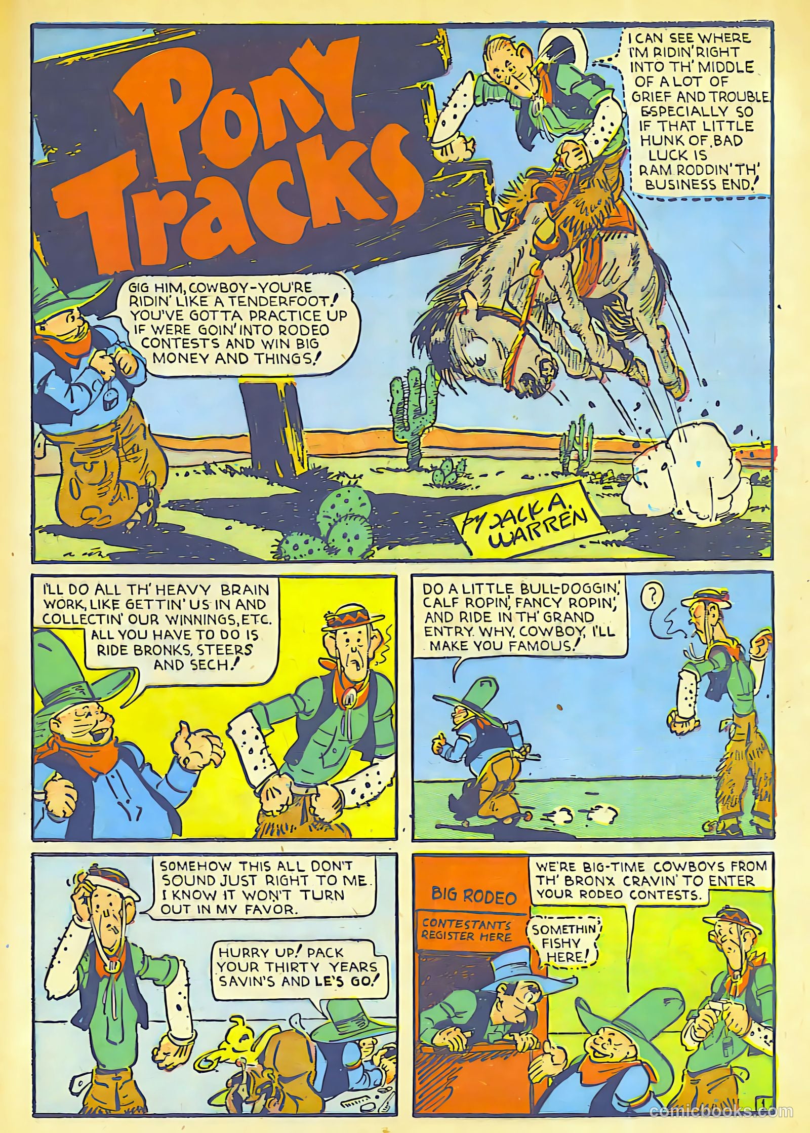 Blue Bolt #6 (1944) — page 25 of 68