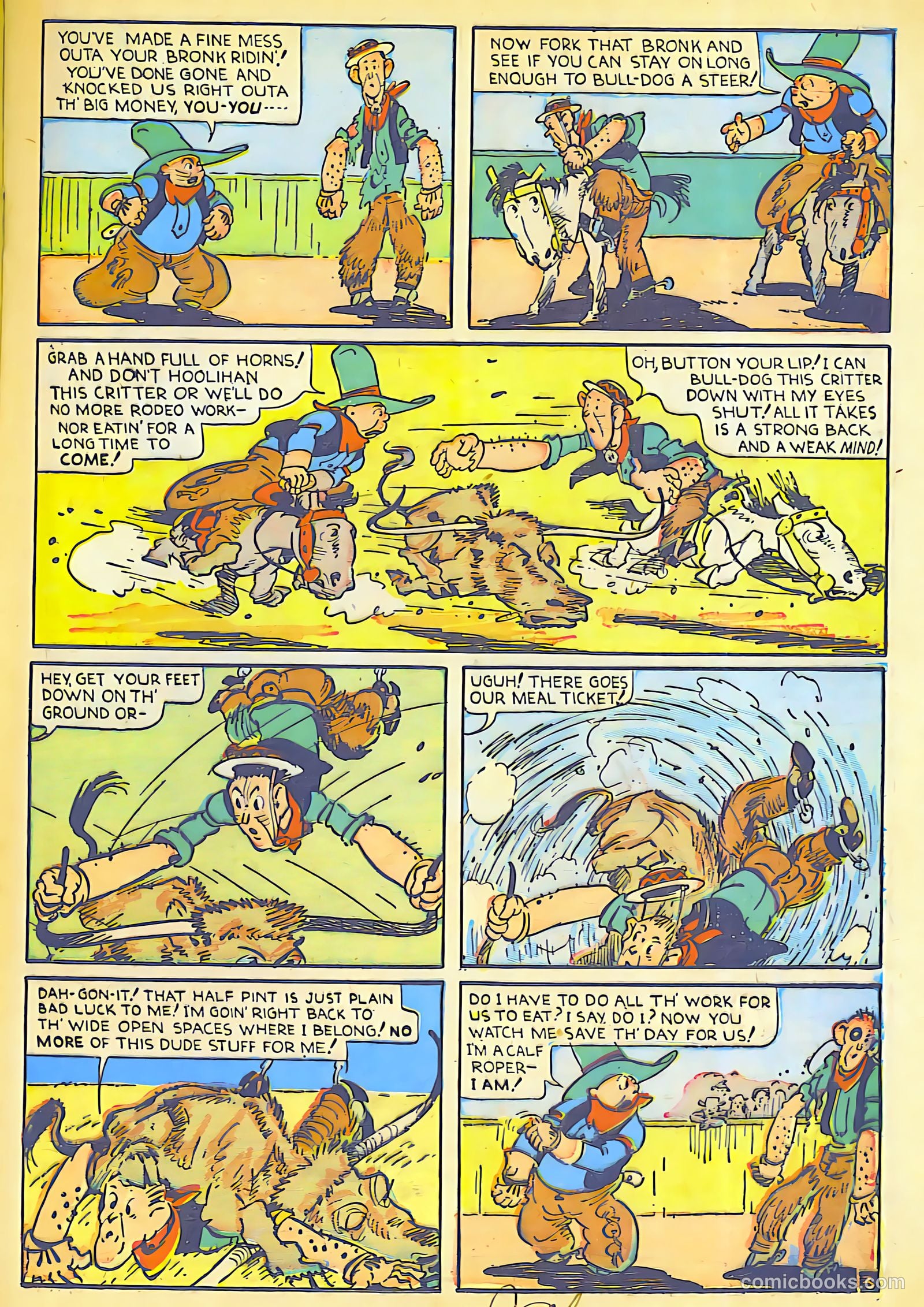 Blue Bolt #6 (1944) — page 27 of 68