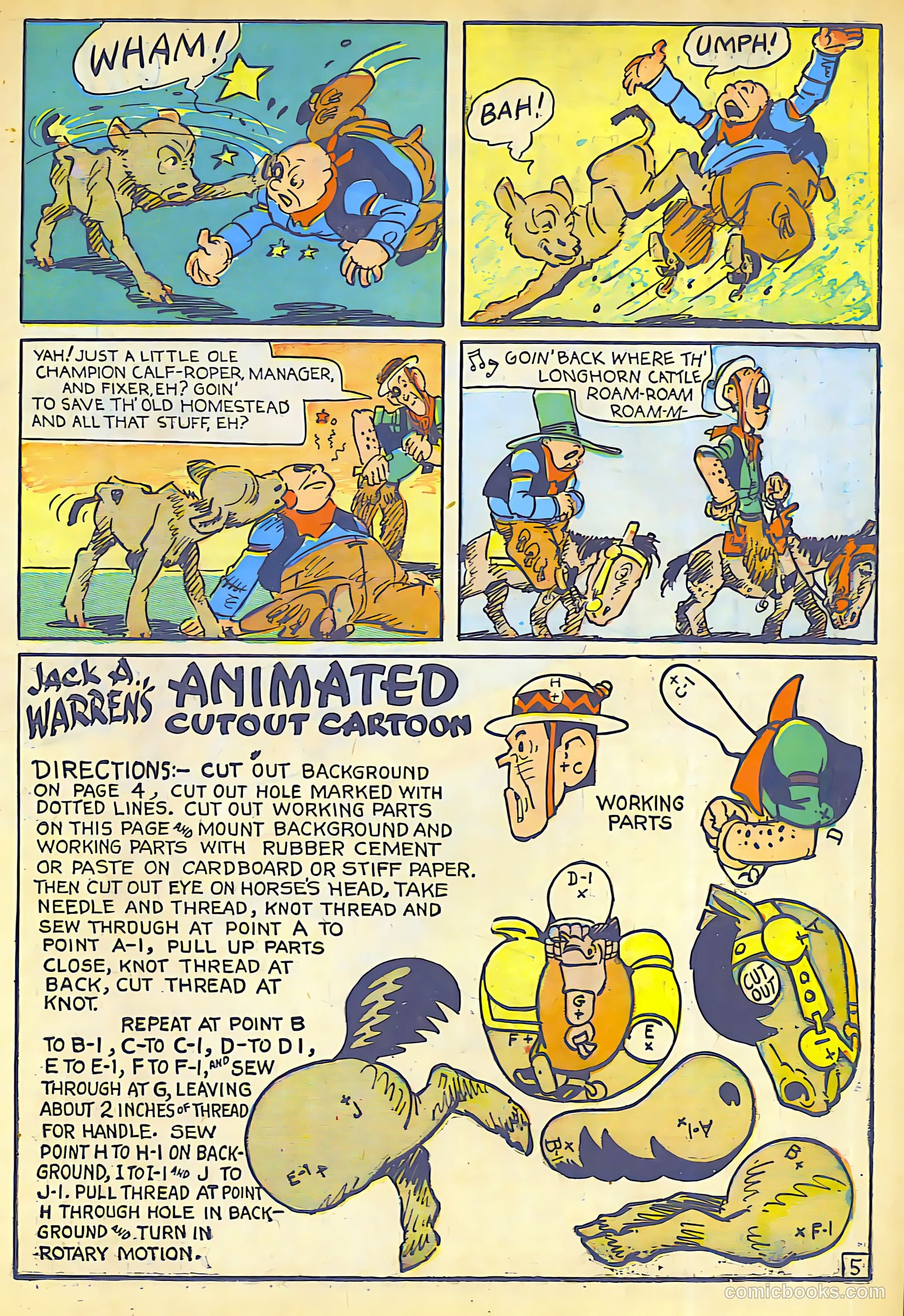 Blue Bolt #6 (1944) — page 29 of 68
