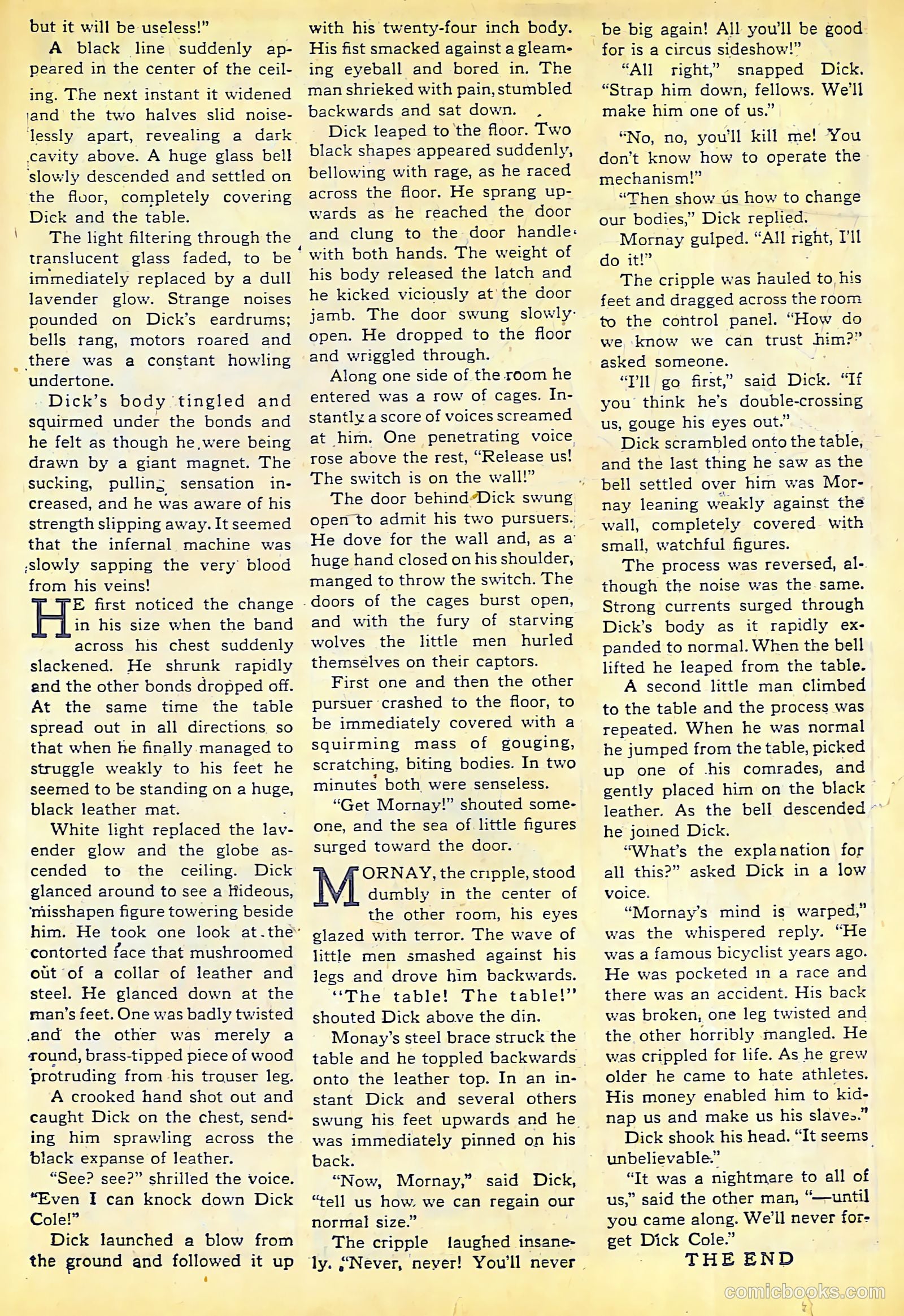 Blue Bolt #6 (1944) — page 31 of 68