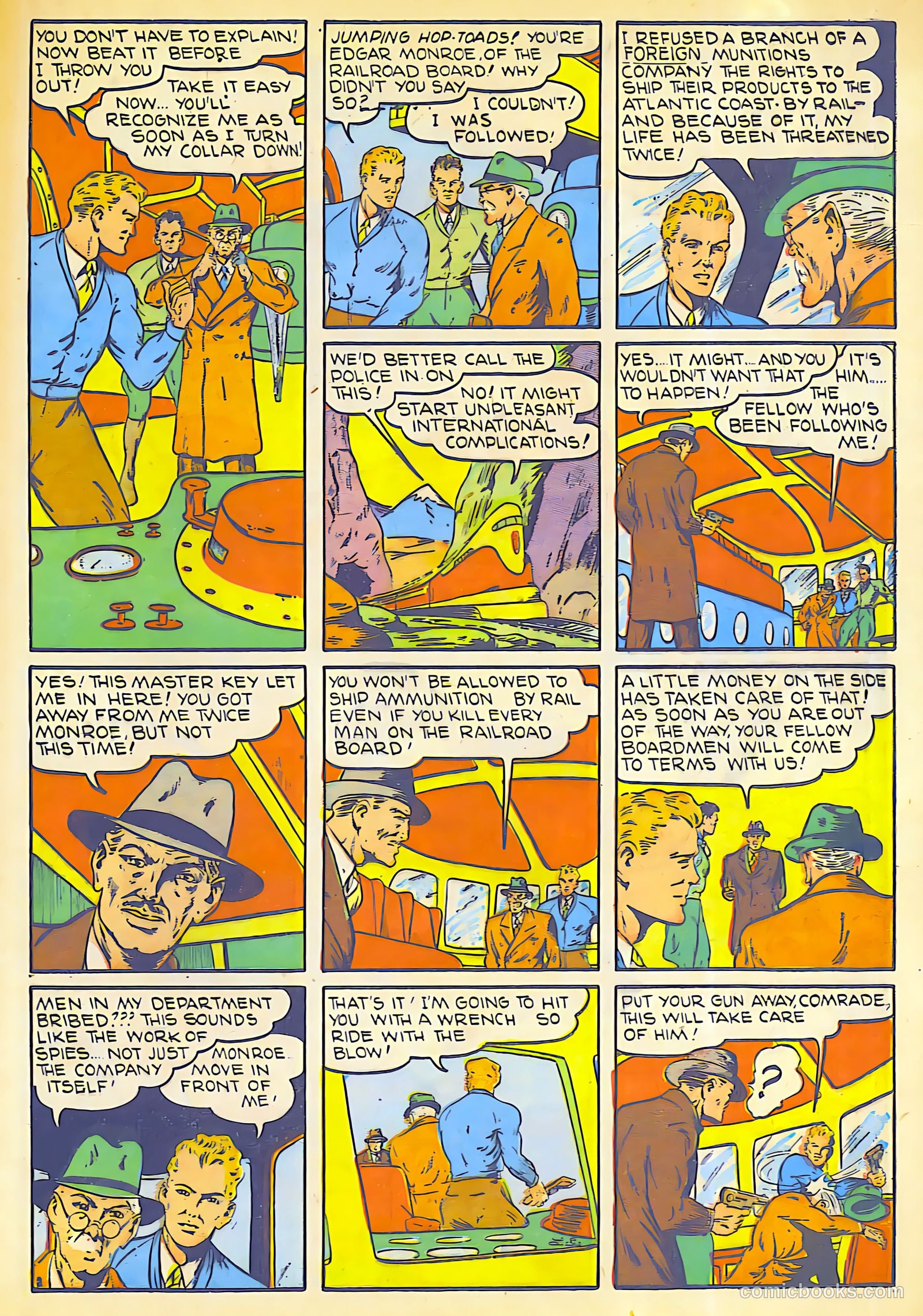 Blue Bolt #6 (1944) — page 33 of 68