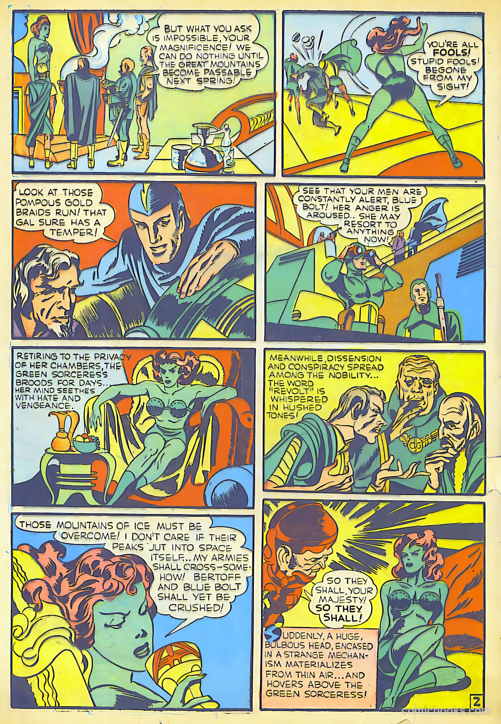 Blue Bolt #6 (1944) — page 34 of 68