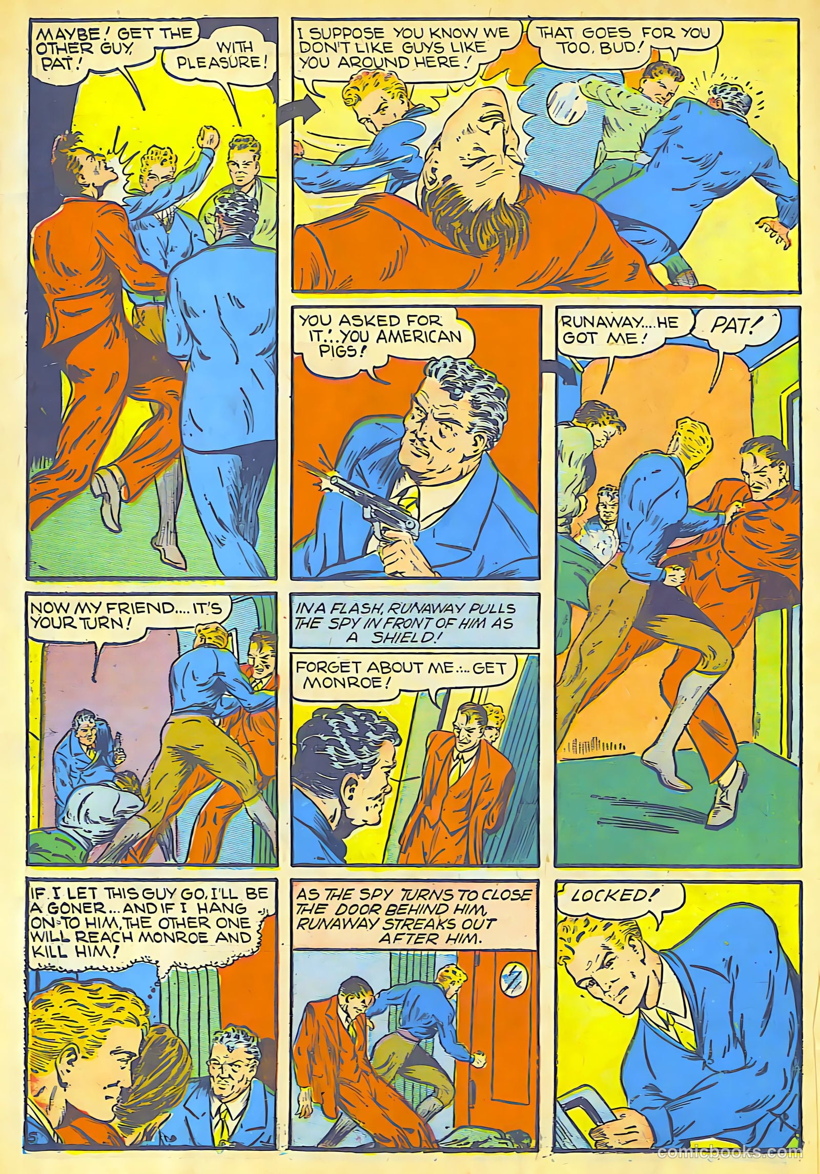 Blue Bolt #6 (1944) — page 37 of 68