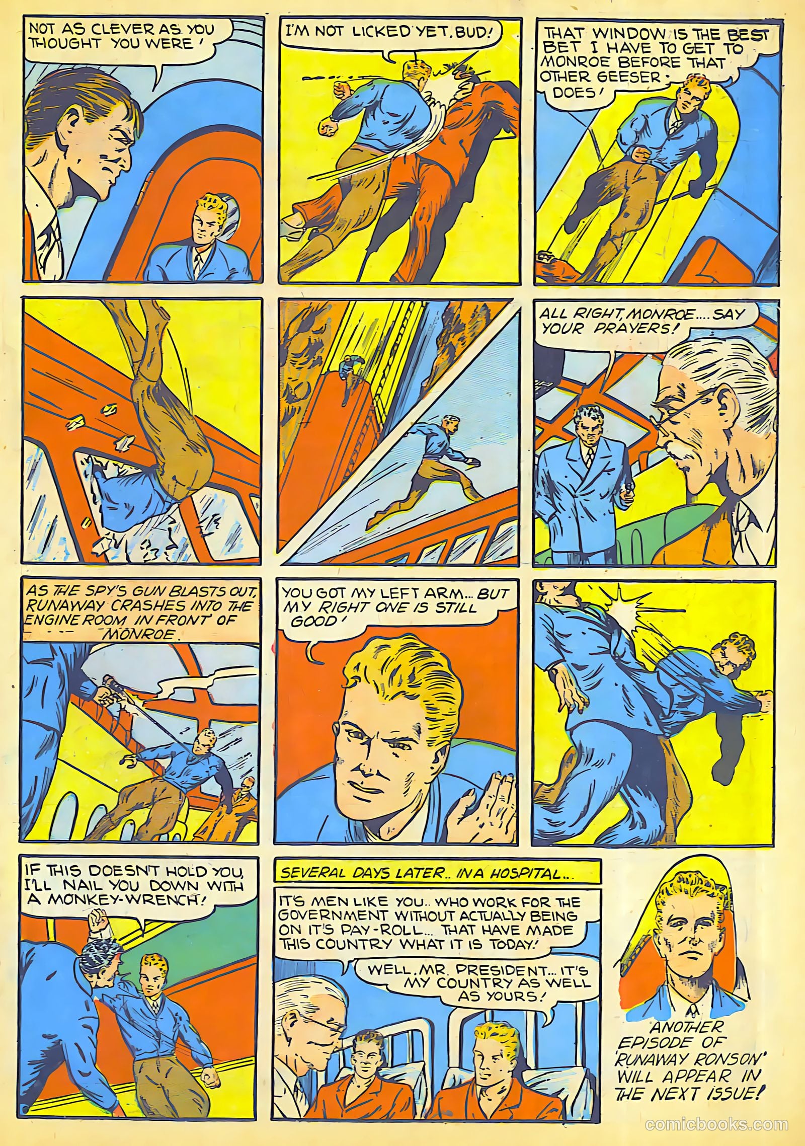 Blue Bolt #6 (1944) — page 38 of 68