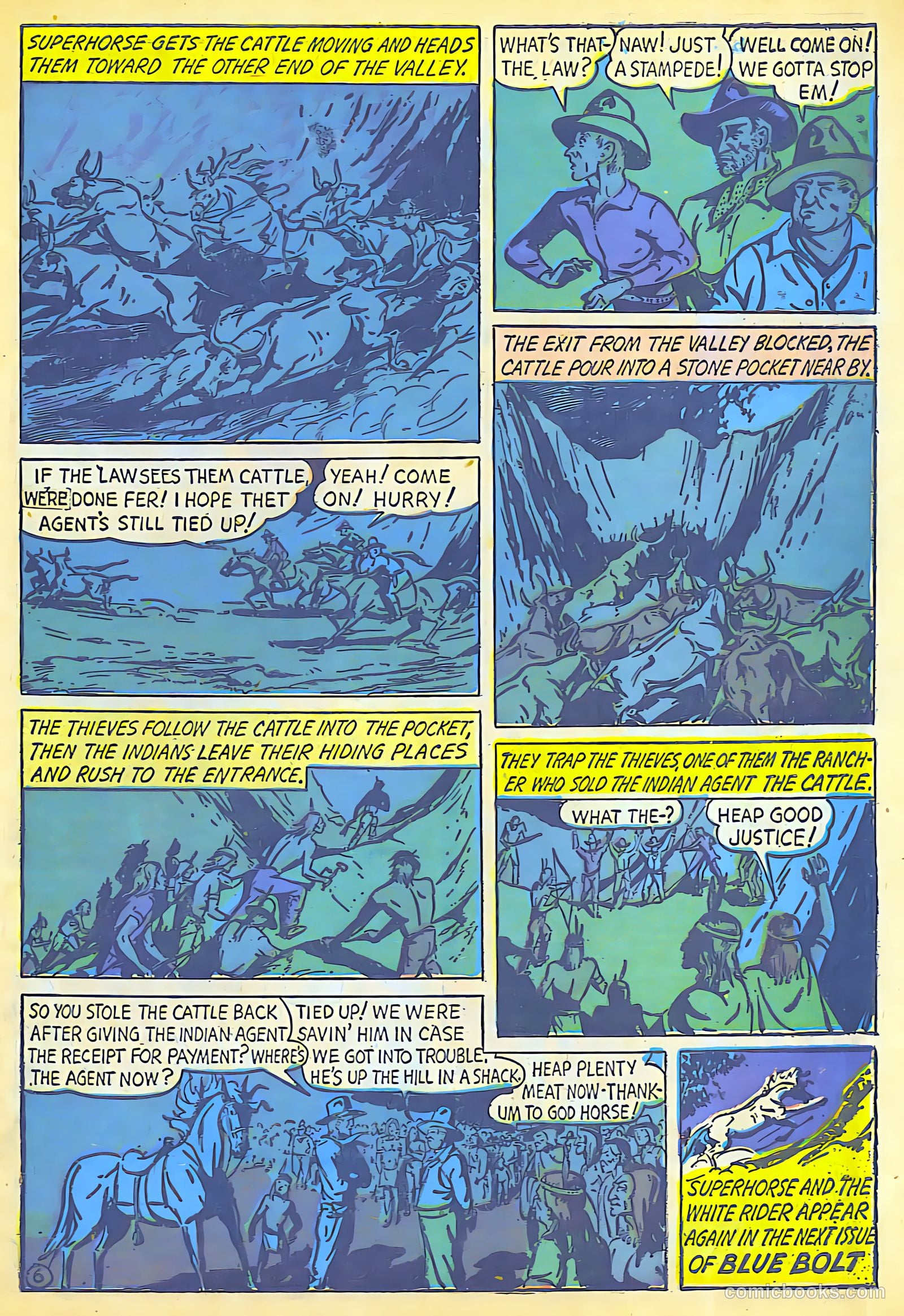 Blue Bolt #6 (1944) — page 47 of 68