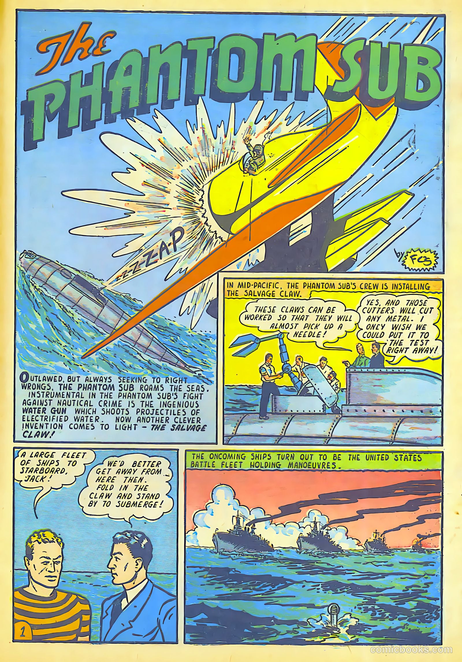 Blue Bolt #6 (1944) — page 55 of 68