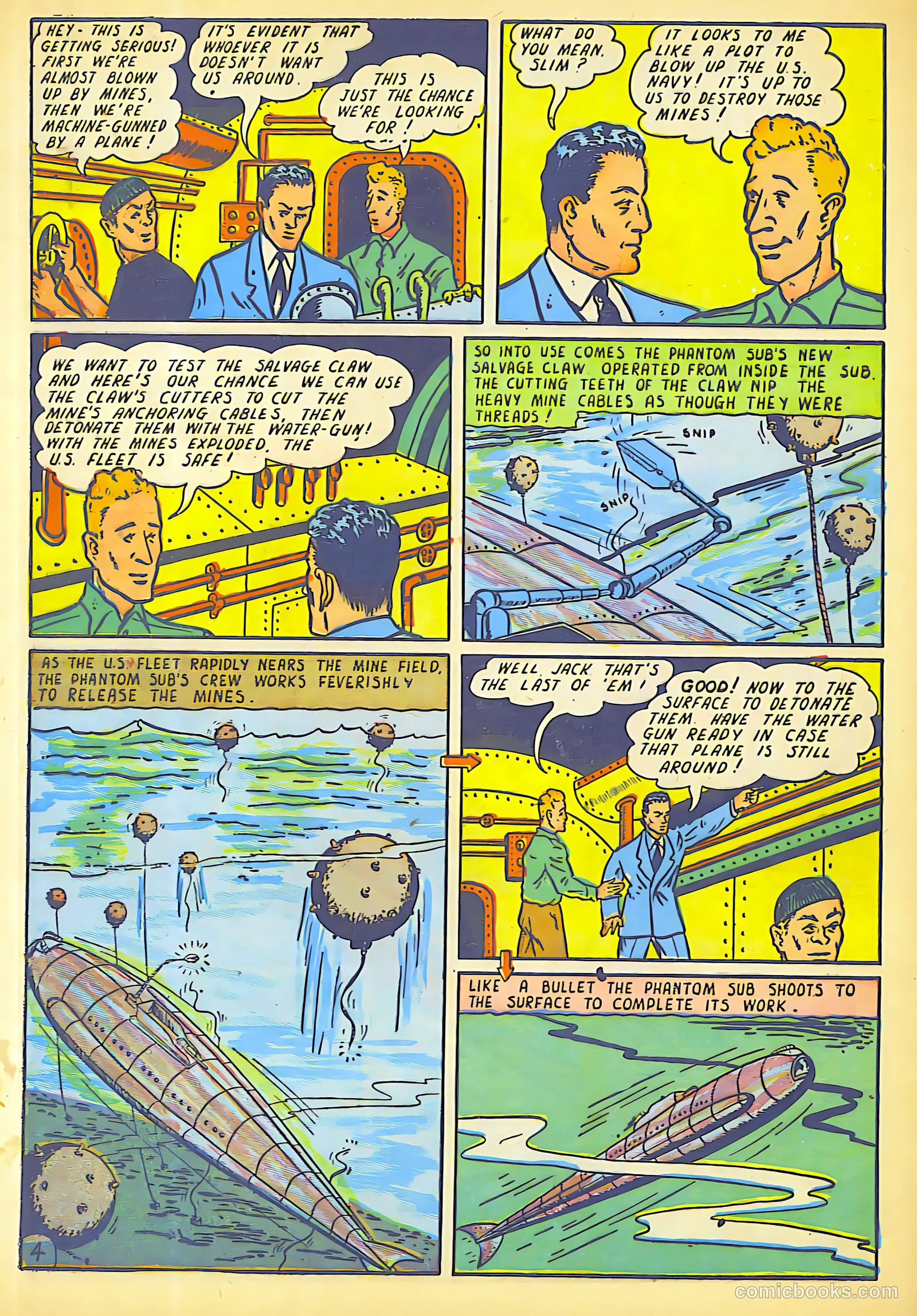 Blue Bolt #6 (1944) — page 59 of 68