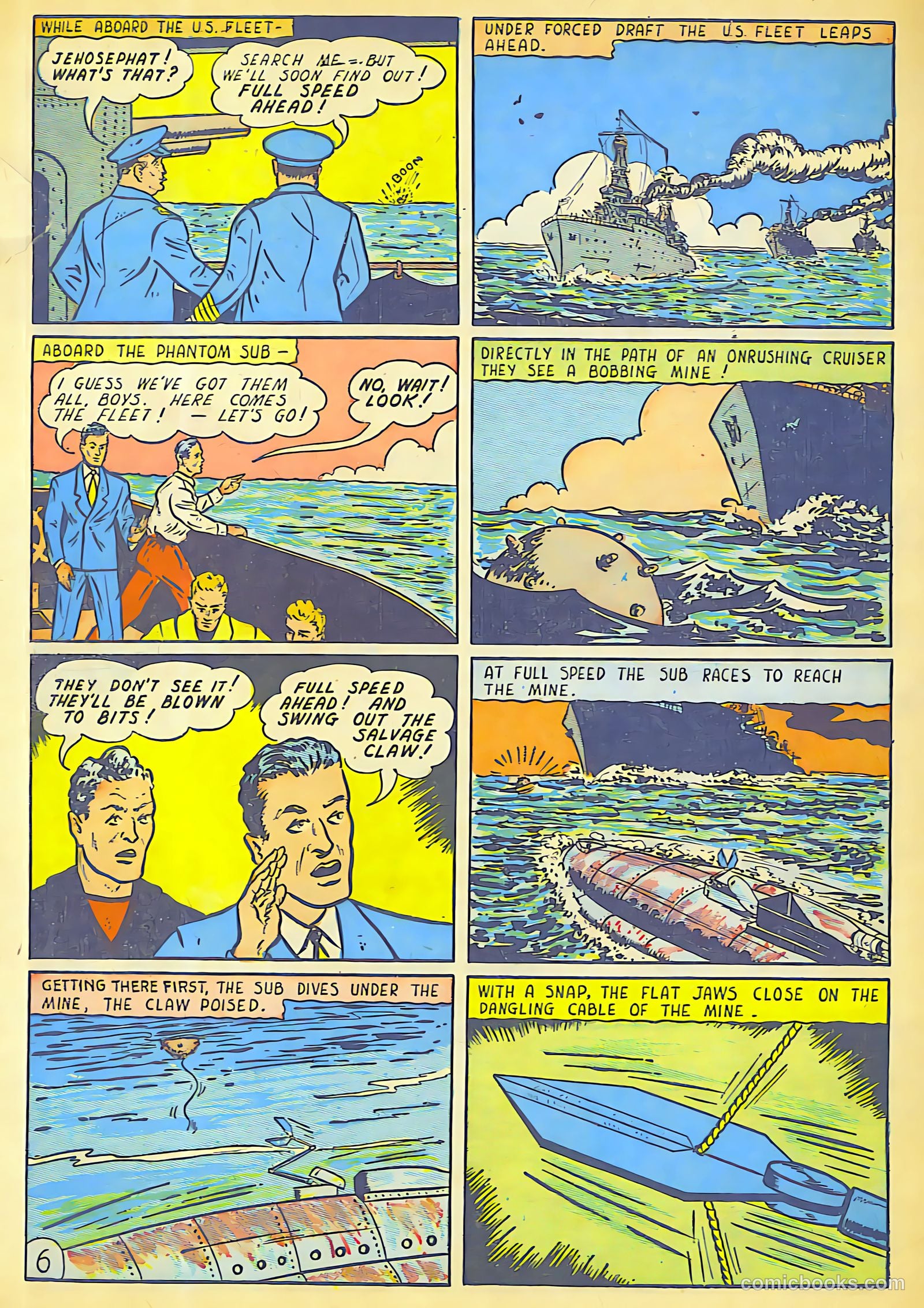 Blue Bolt #6 (1944) — page 61 of 68