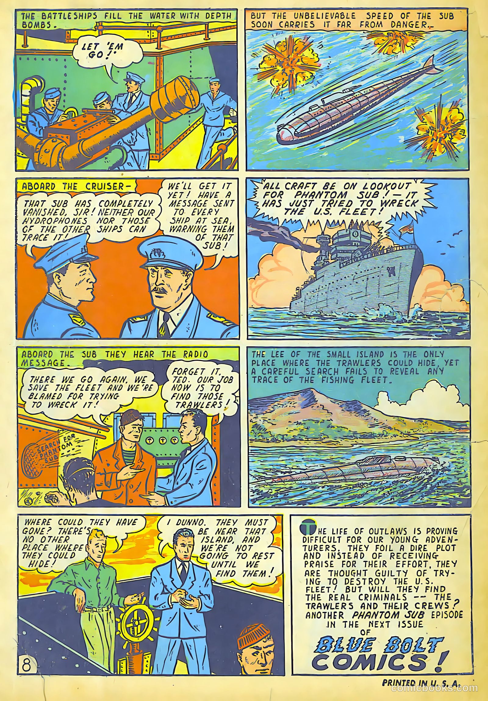 Blue Bolt #6 (1944) — page 63 of 68