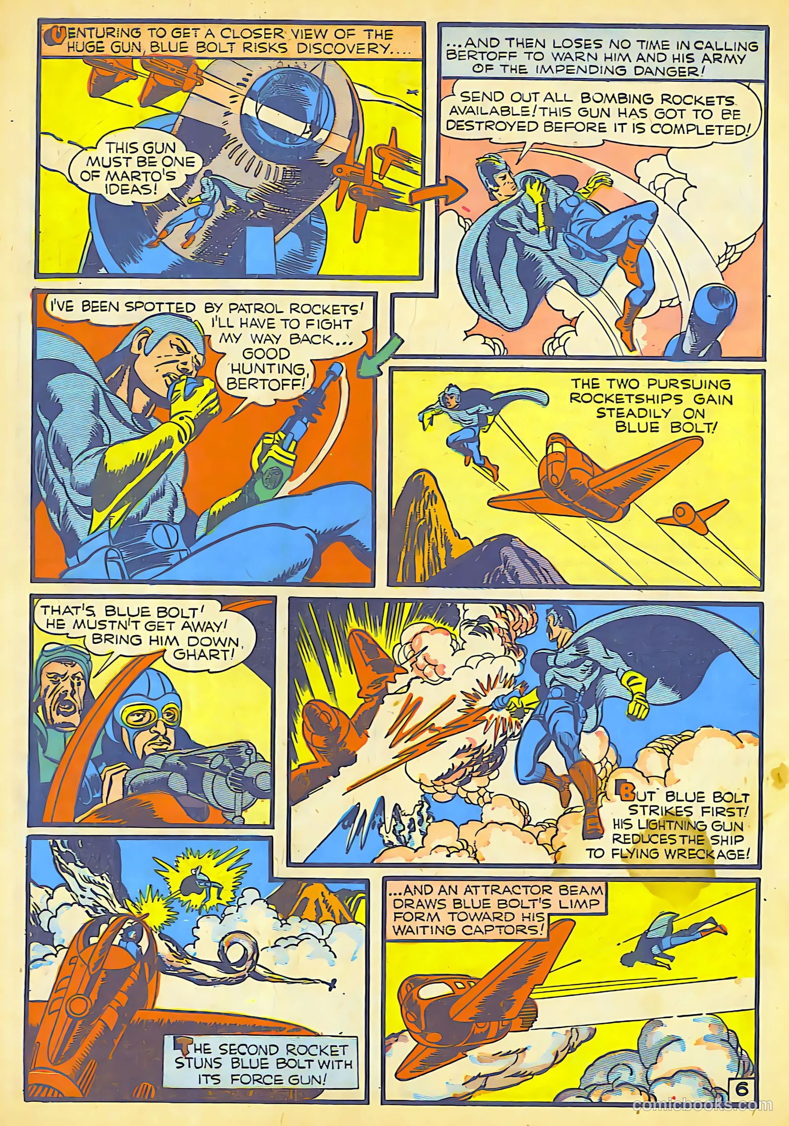 Blue Bolt #6 (1944) — page 67 of 68