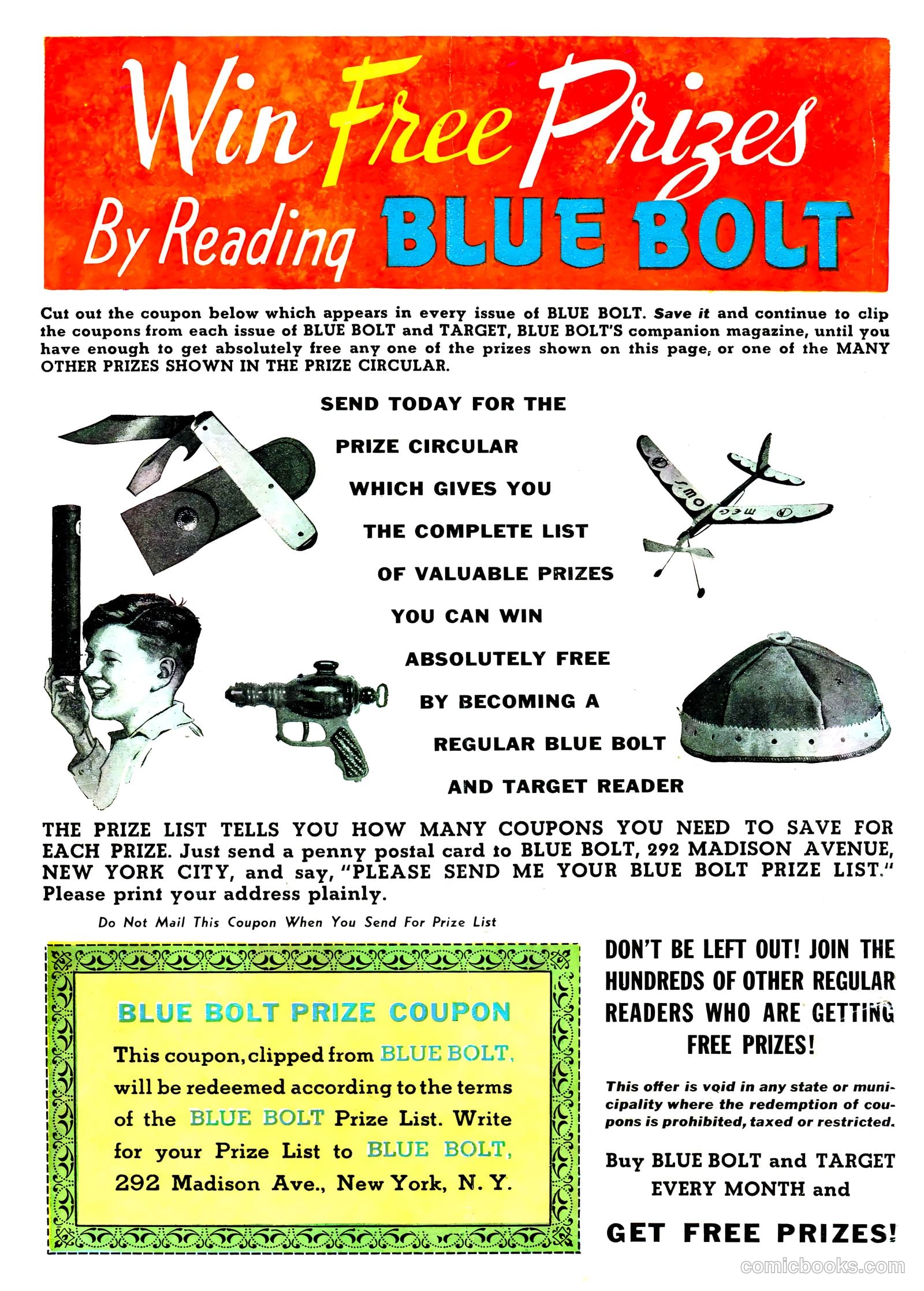 Blue Bolt #3 (1941) — page 2 of 68
